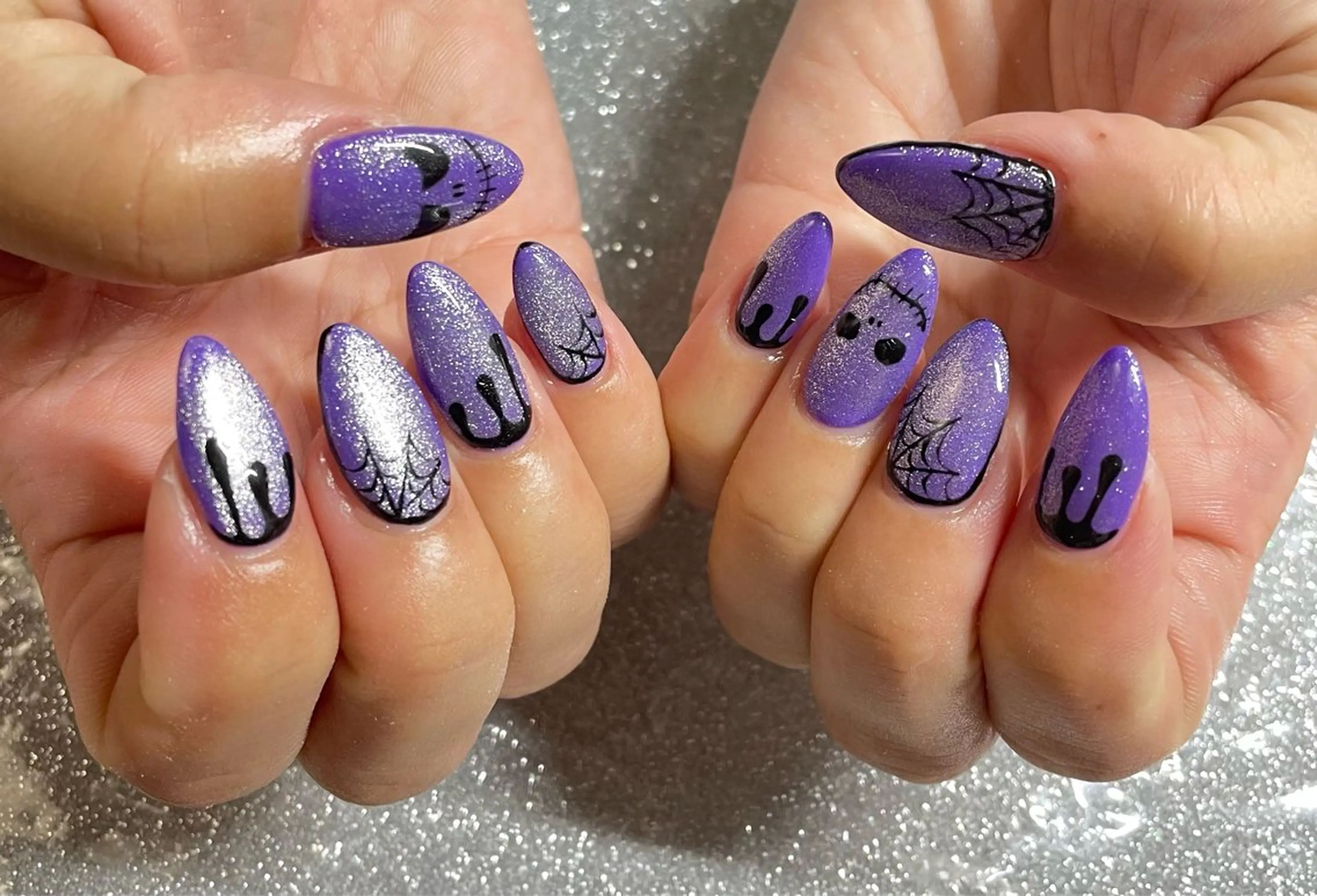 ネイル ハンドネイル VIERU 🌈🎀💖のネイルデザイン