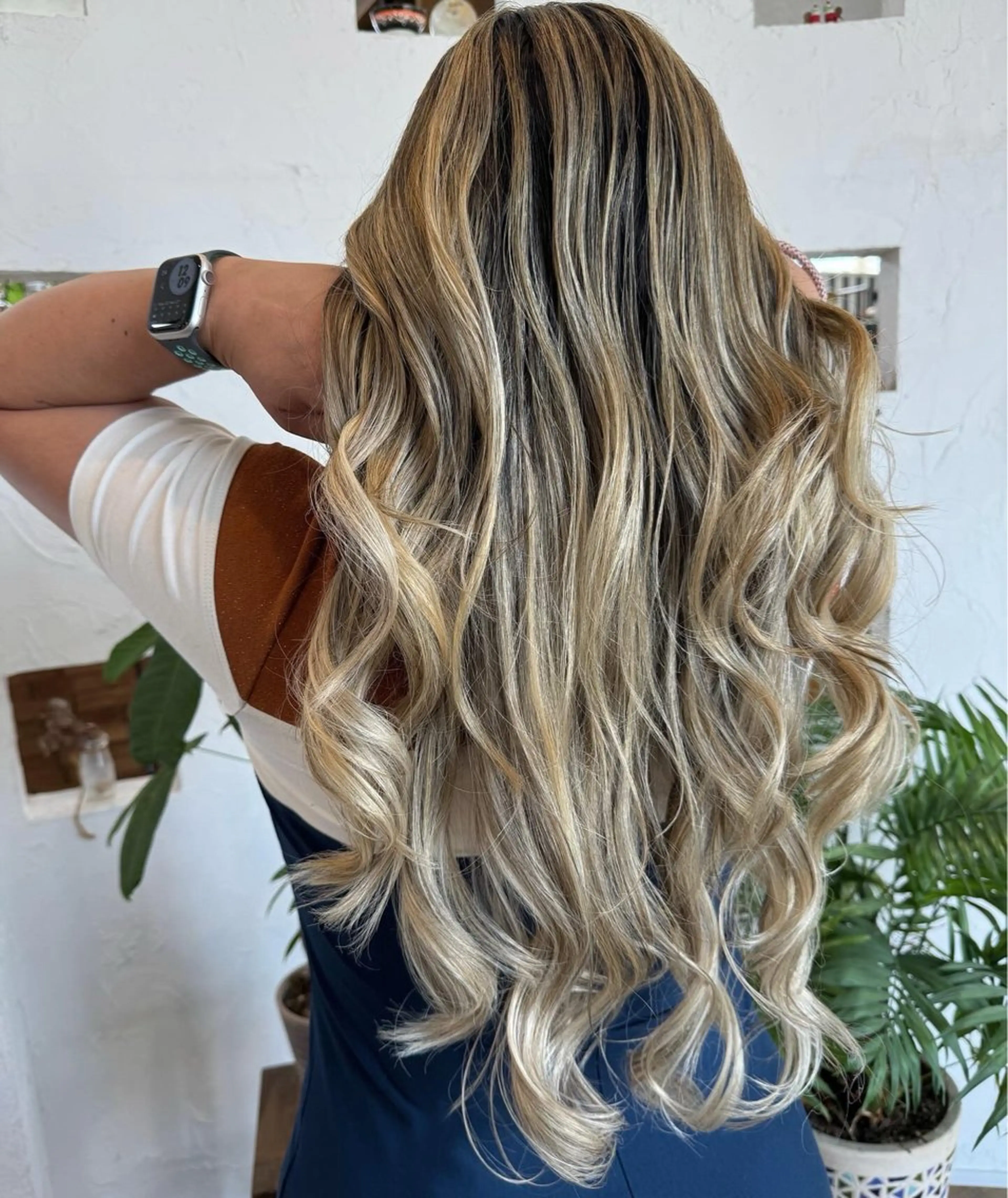 カラー バレイヤージュ ヘアカラー 🌸小掛🌸 豊橋外国人風カラーのヘアスタイル