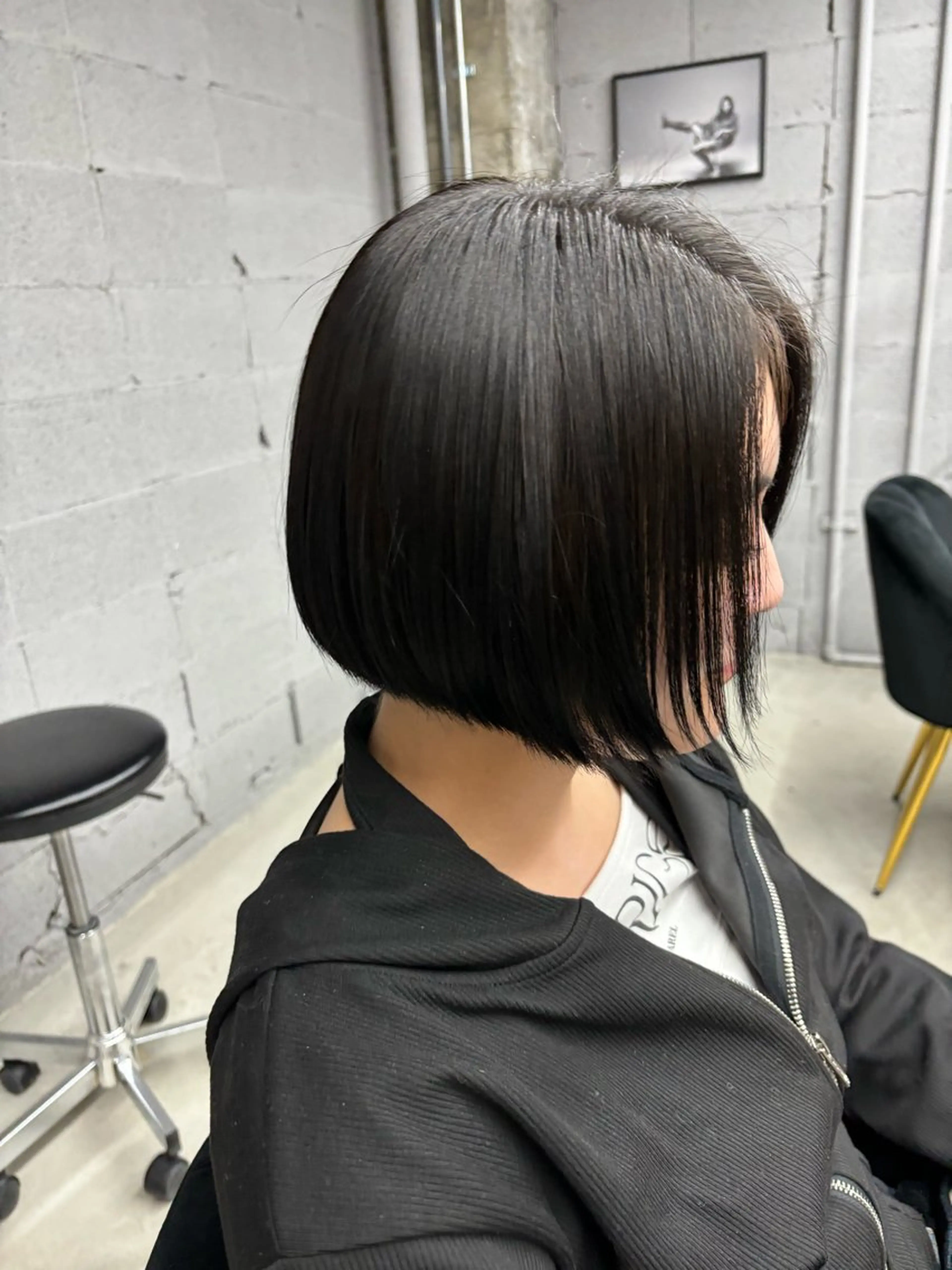 ショート カラー ボブ 札幌パーマ 髪質改善/後藤海音のヘアスタイル