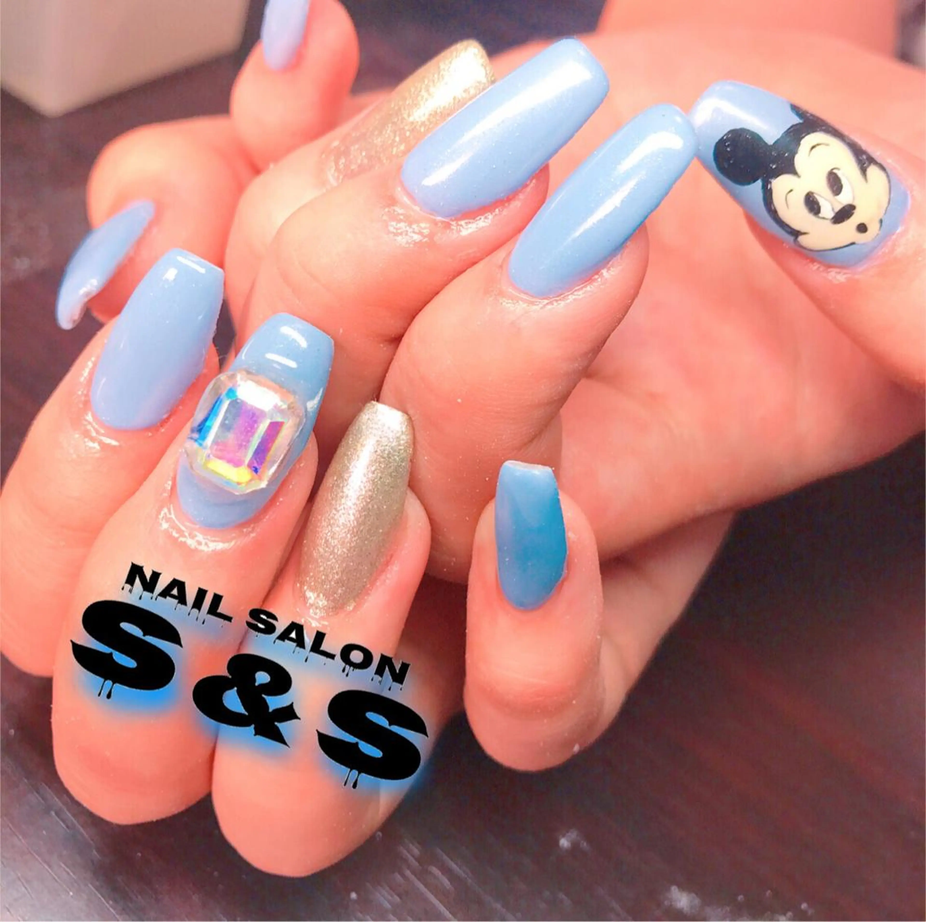 ネイル 長さ出し メンズネイル 持ち込み スカルプネイル ネイルチップ S&S 村田小百合のネイルデザイン