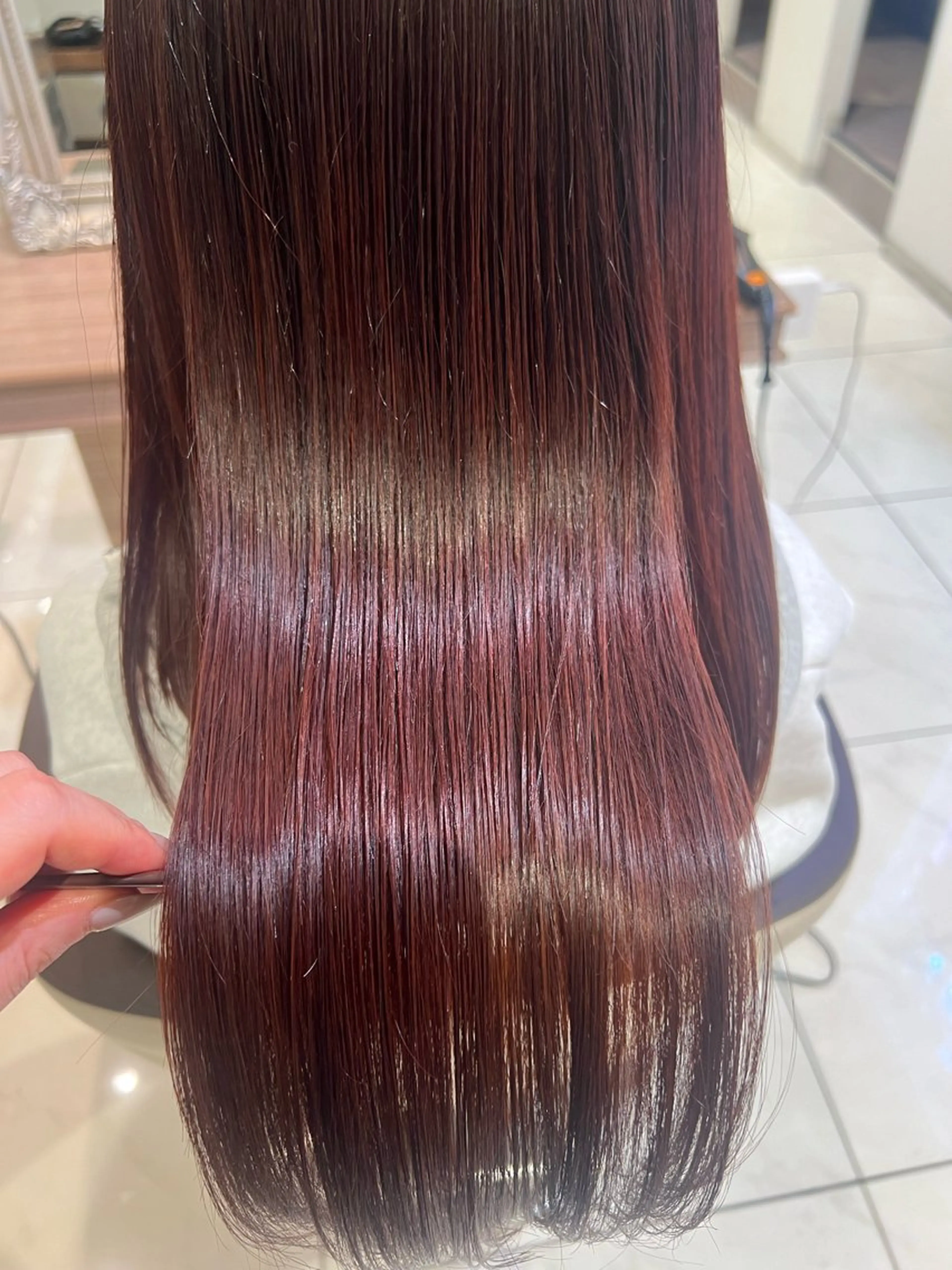 セミロング 🩰似合わせ艶カラー Kirara🐩🎀のヘアスタイル