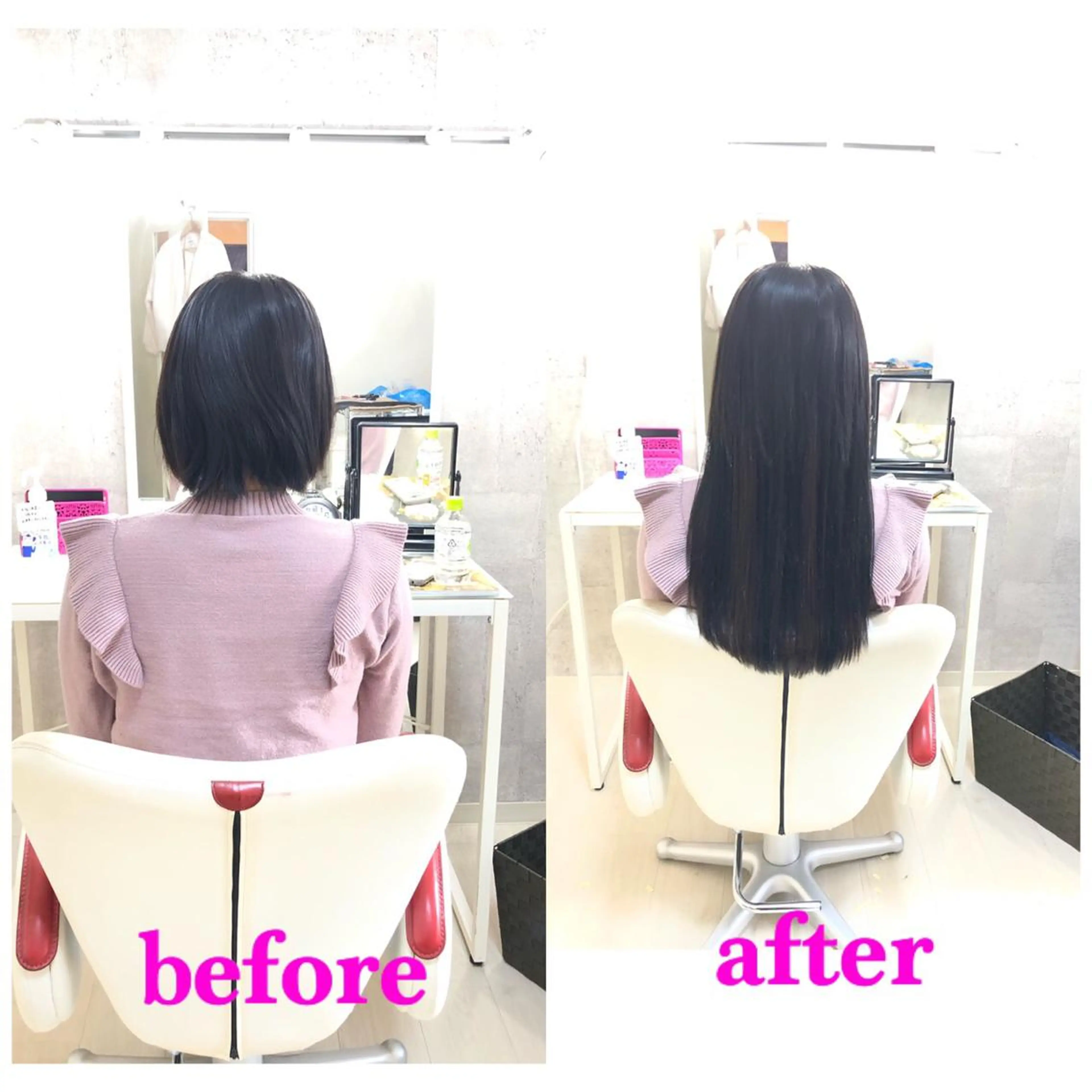 ロング エクステ ドレスアップ心斎橋店所属・🌸ドレスアップ 心斎橋店🌸のヘアスタイル