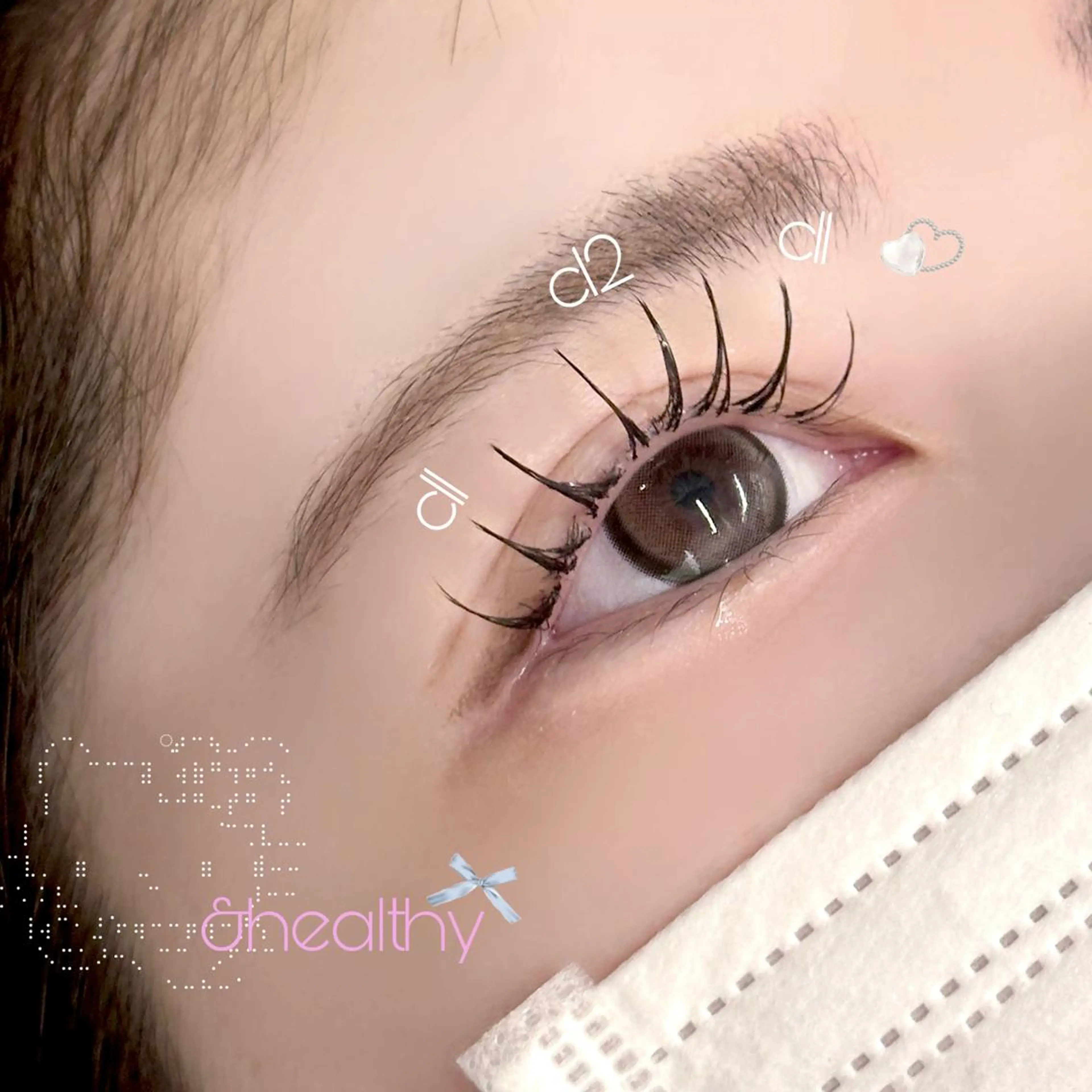 マツエク・マツパ 🍓fein.表参道 ANNEX店🧁🪽のマツエク・マツパデザイン