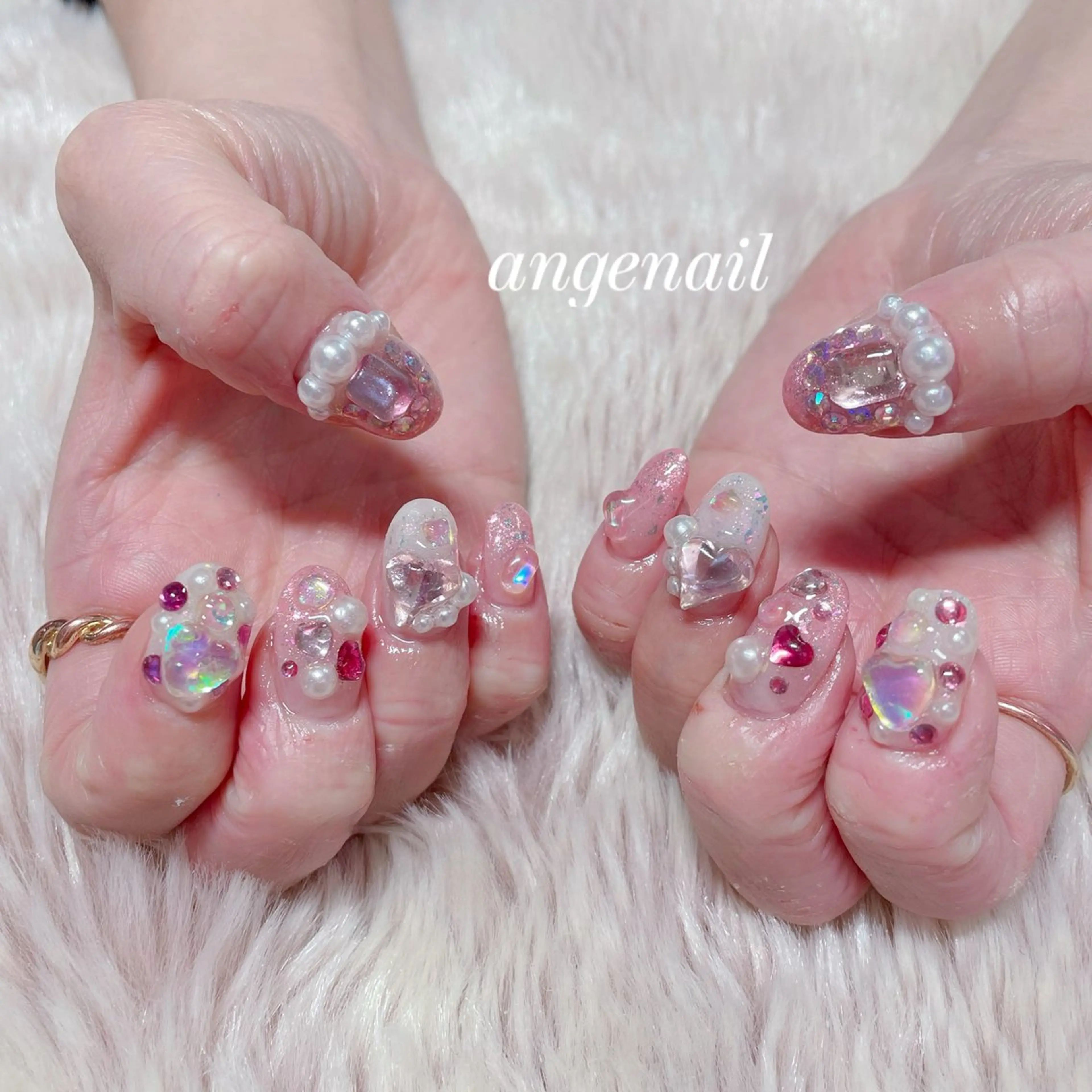 ネイル ハンドネイル オーナーネイリスト MAKIのネイルデザイン