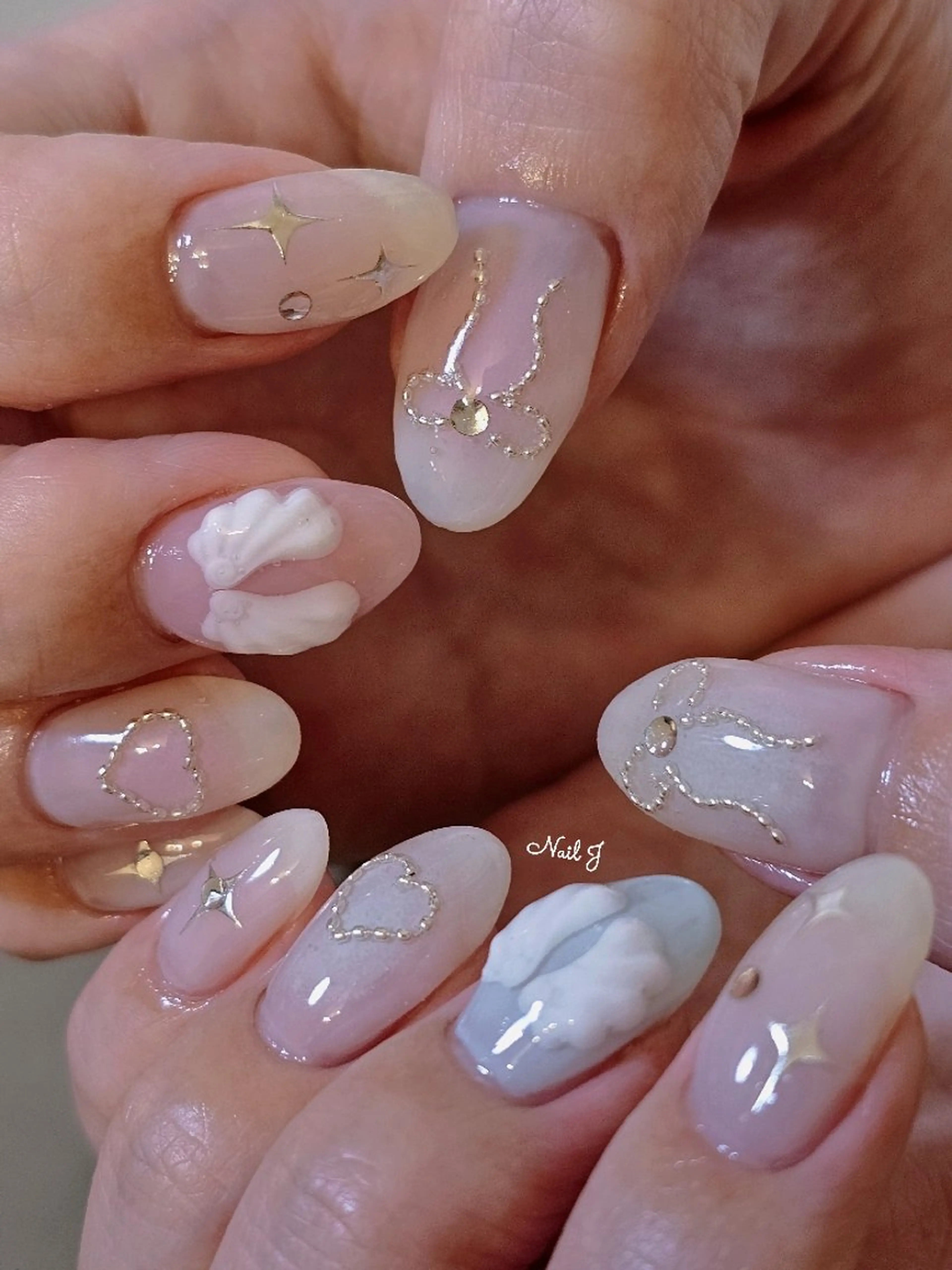 ネイル 持ち込み ハンドネイル Nail Jのネイルデザイン