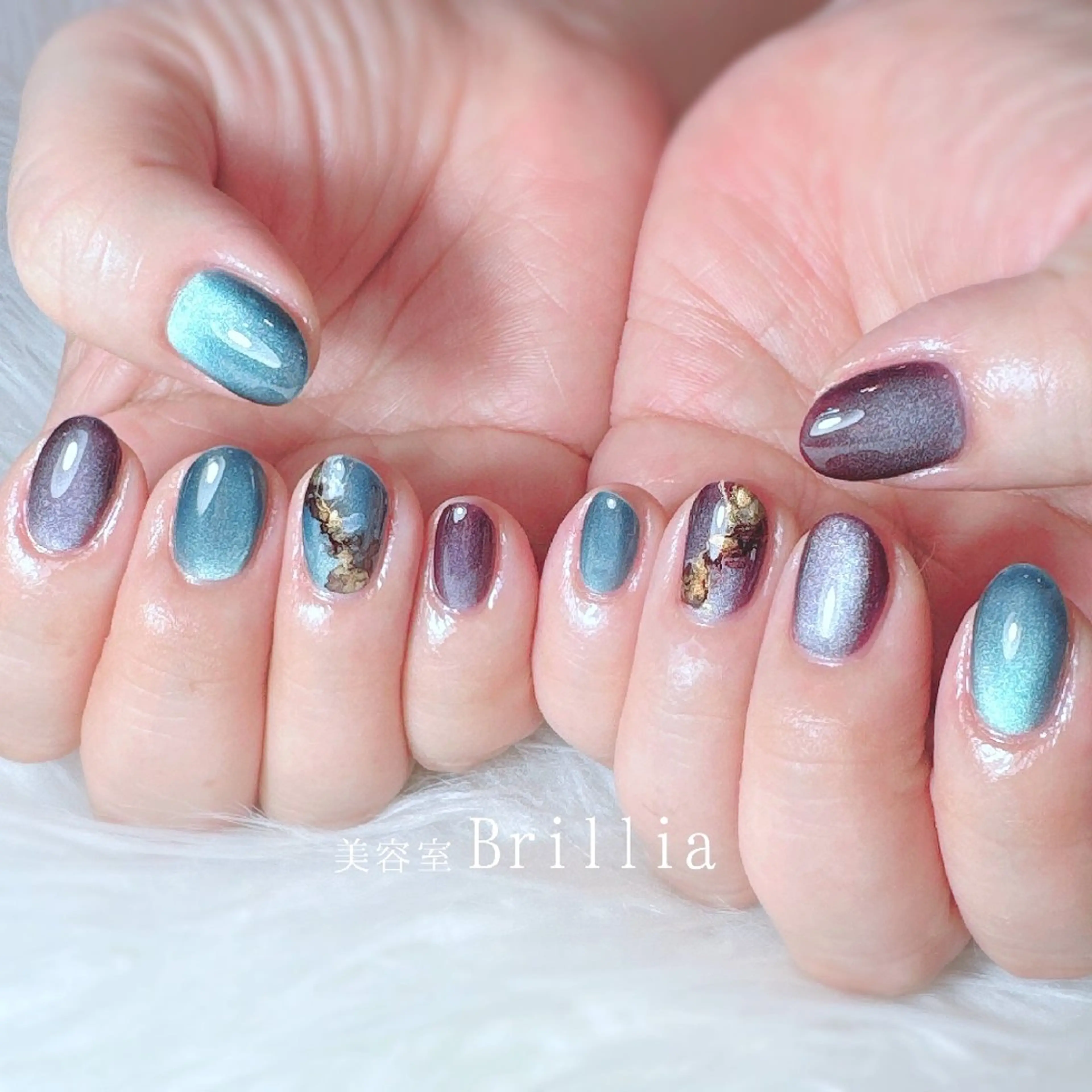 ネイル ハンドネイル 柴田 彩のネイルデザイン