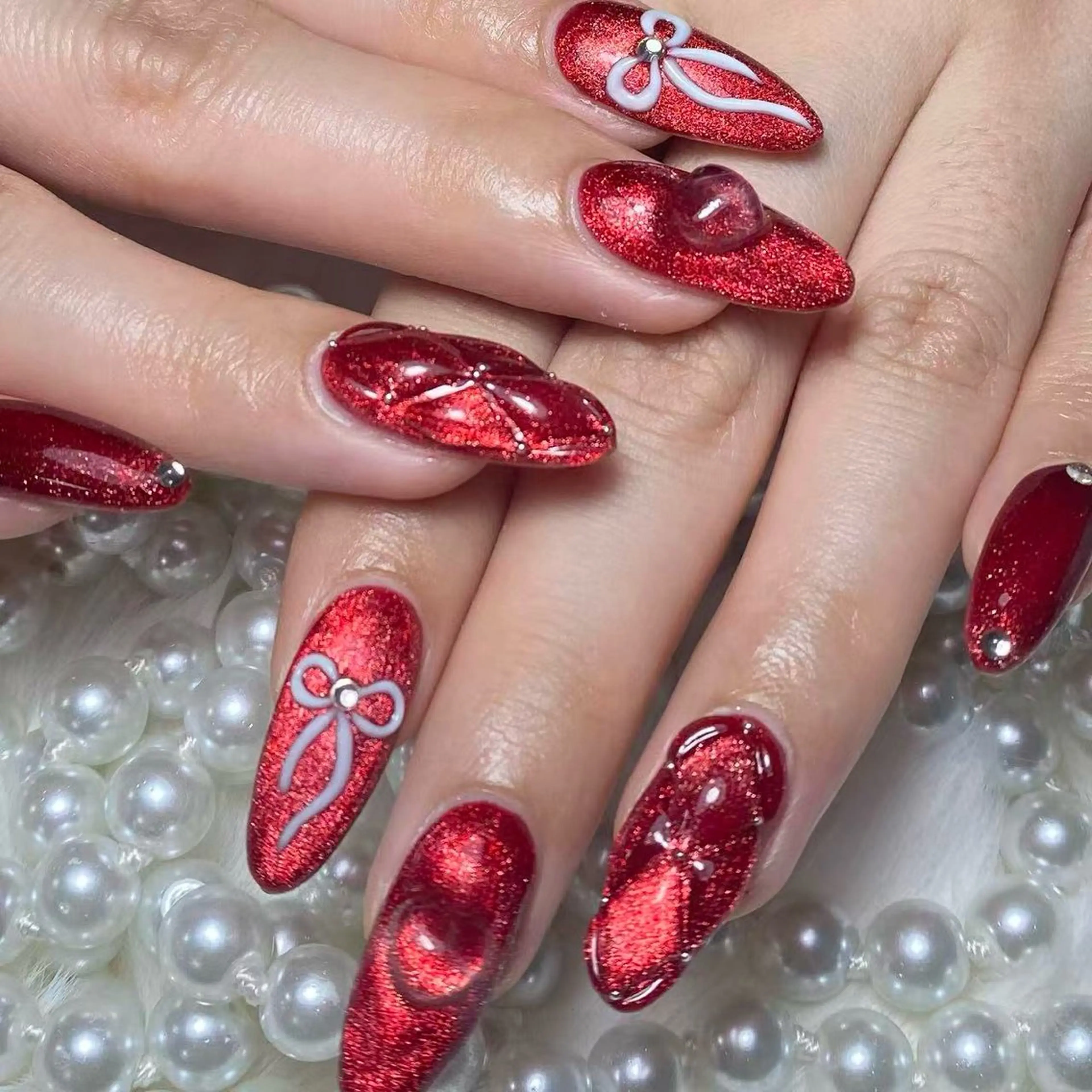 ネイル アートネイル フレンチネイル ジェルネイル グラデーション 韓国ネイル ハンドネイル 💕鈴木ユリ パラジェル/オフ無料のネイルデザイン