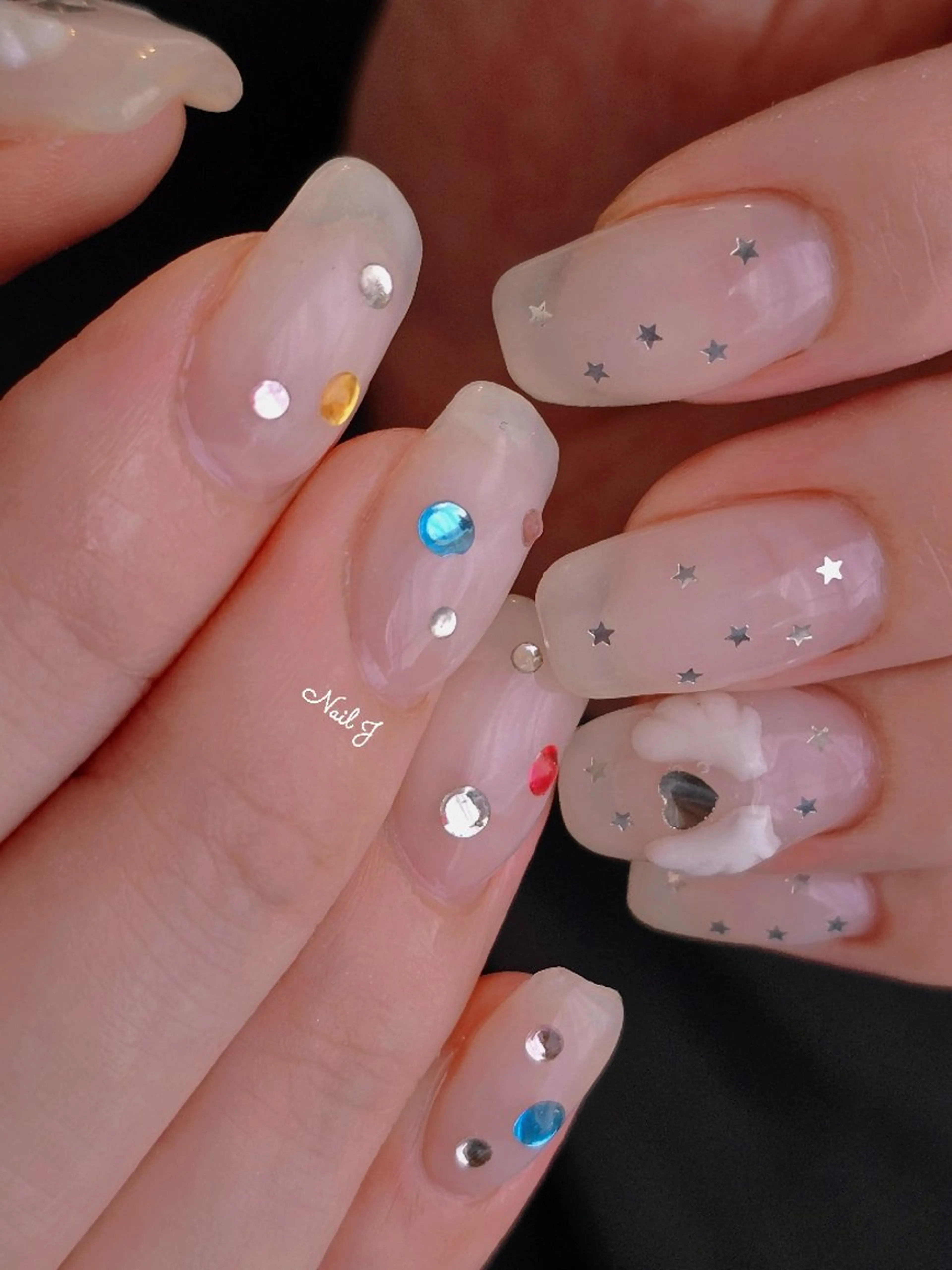 ネイル 持ち込み ハンドネイル Nail Jのネイルデザイン