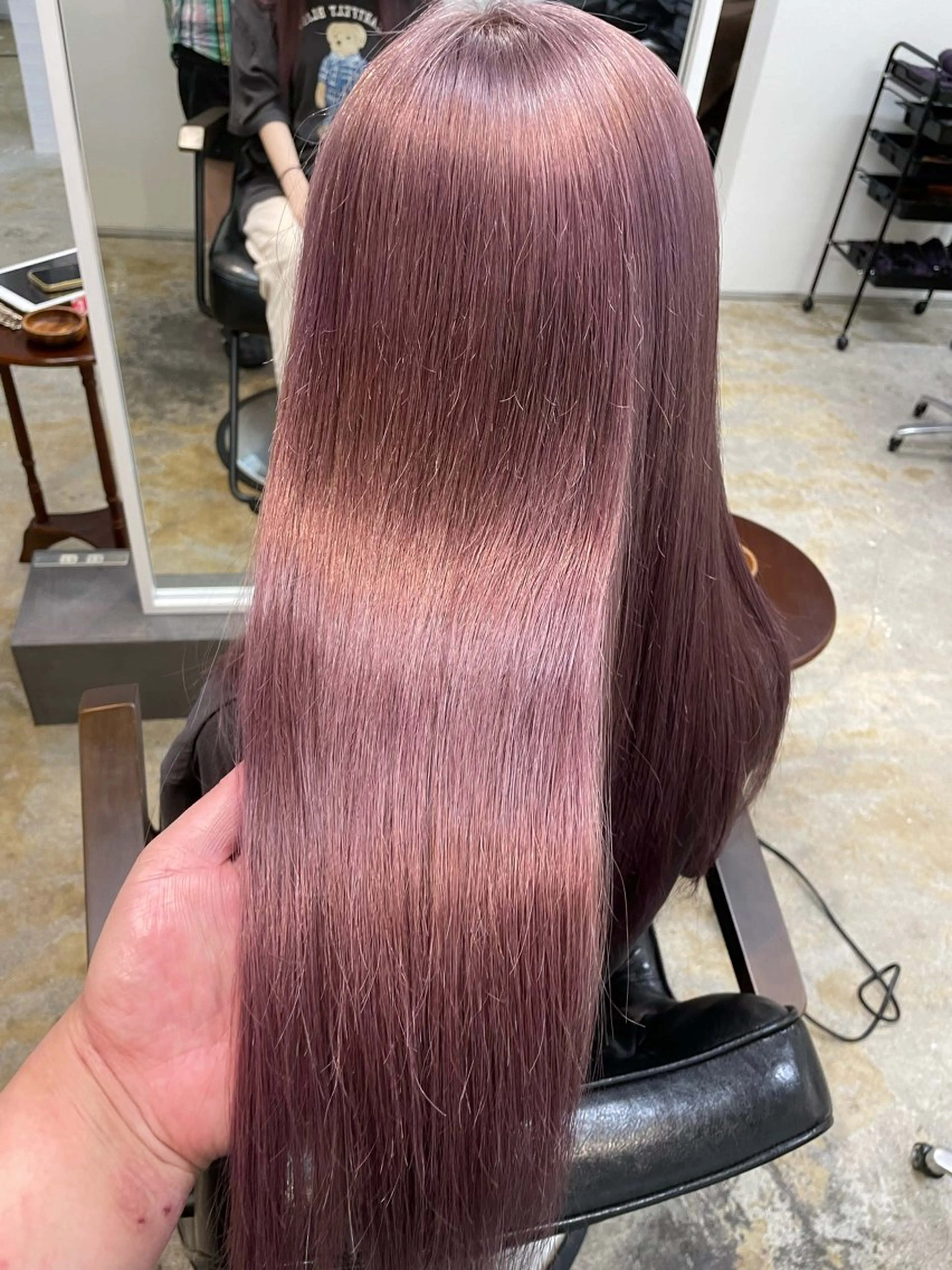 ロング カット ヘアカラー トリートメント 宮本 祥生のヘアスタイル