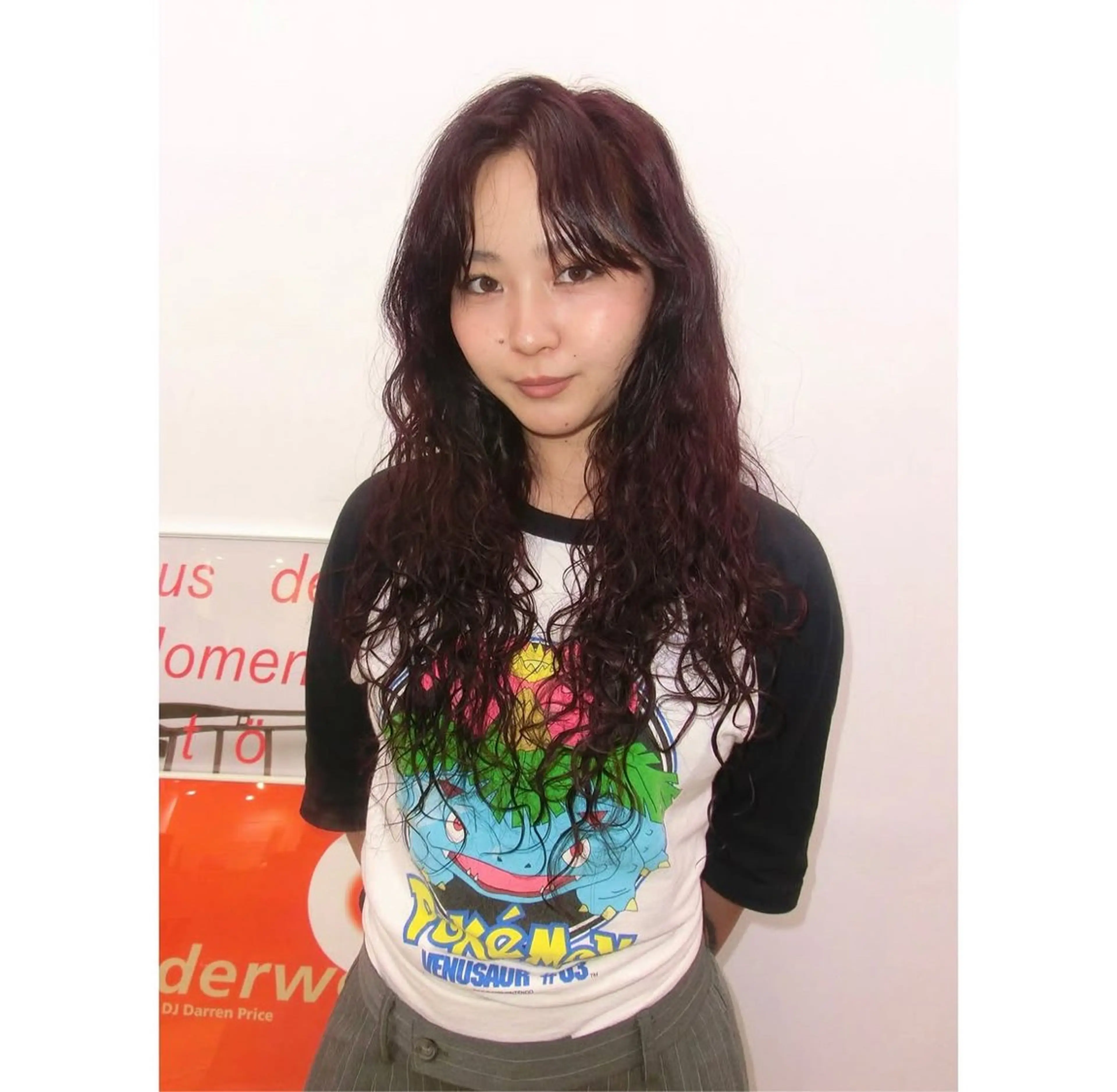 ロング カラー パーマ ヘアカラー トリートメント ヘアセット Kanna 神奈のヘアスタイル