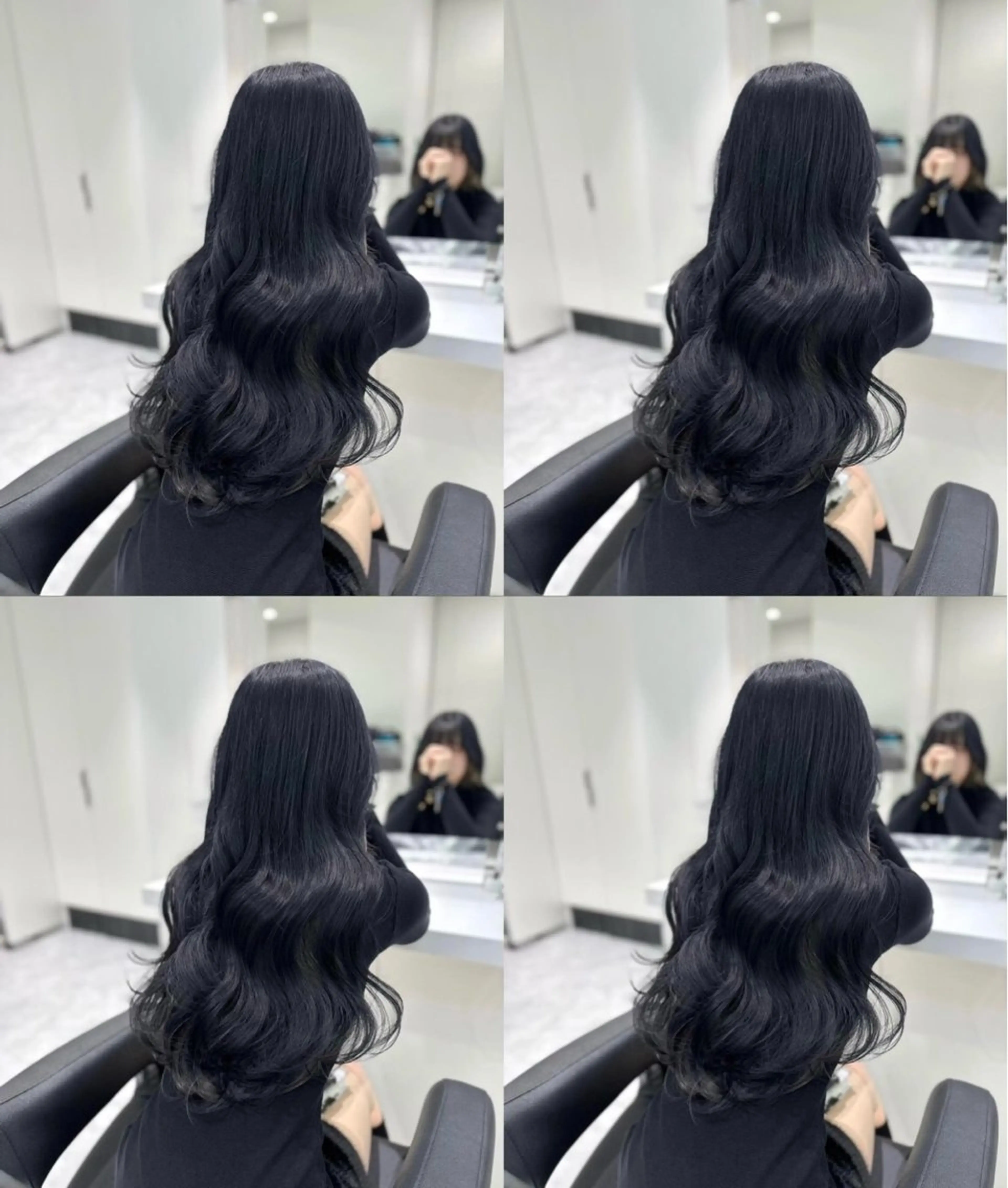 💙˖ ࣪⊹ブルーブラックカラー＋オージュアトリートメント💙˖ ࣪⊹の写真