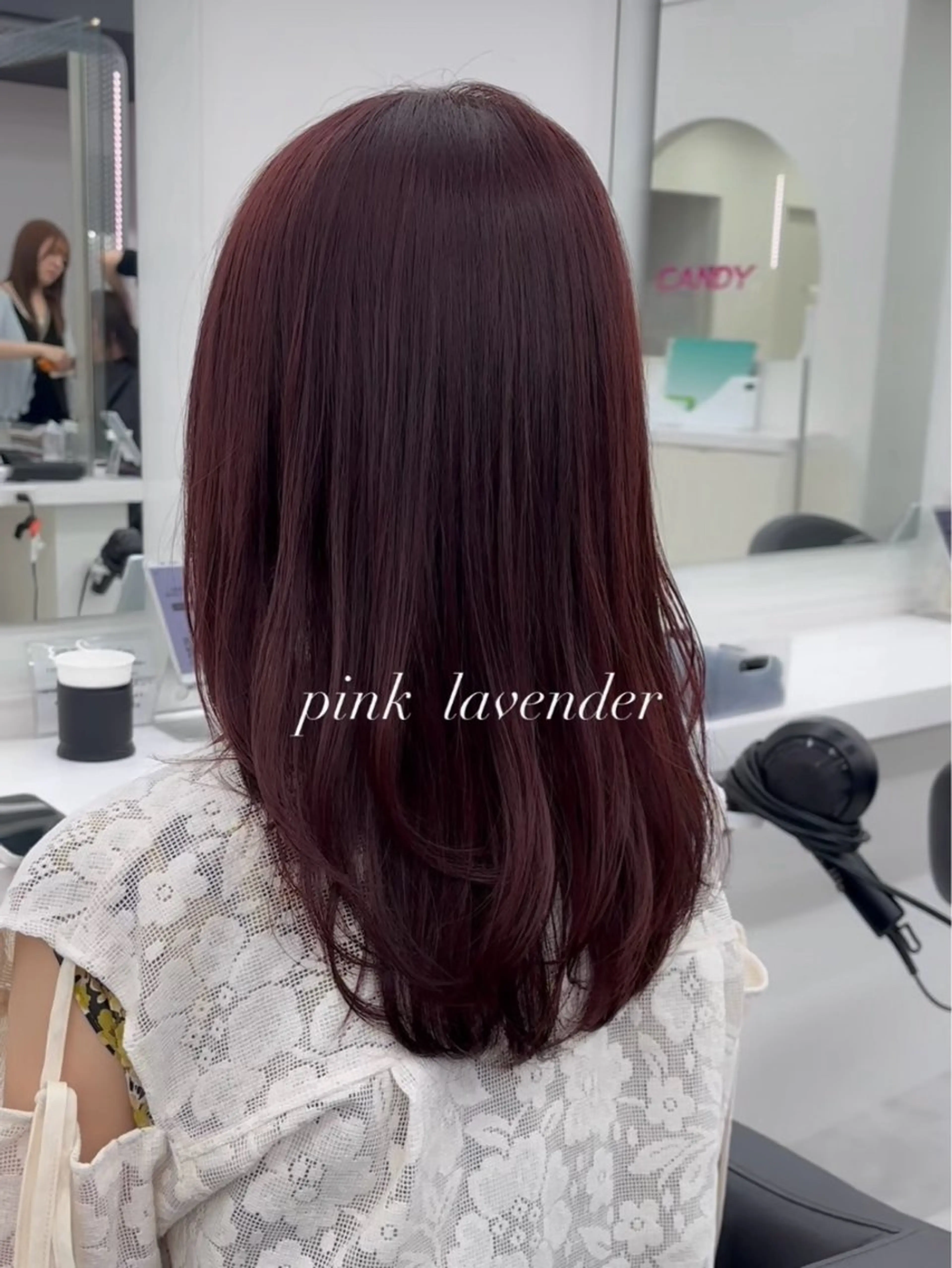 カラー かわいい艶髪🤍 れいな🤍のヘアスタイル