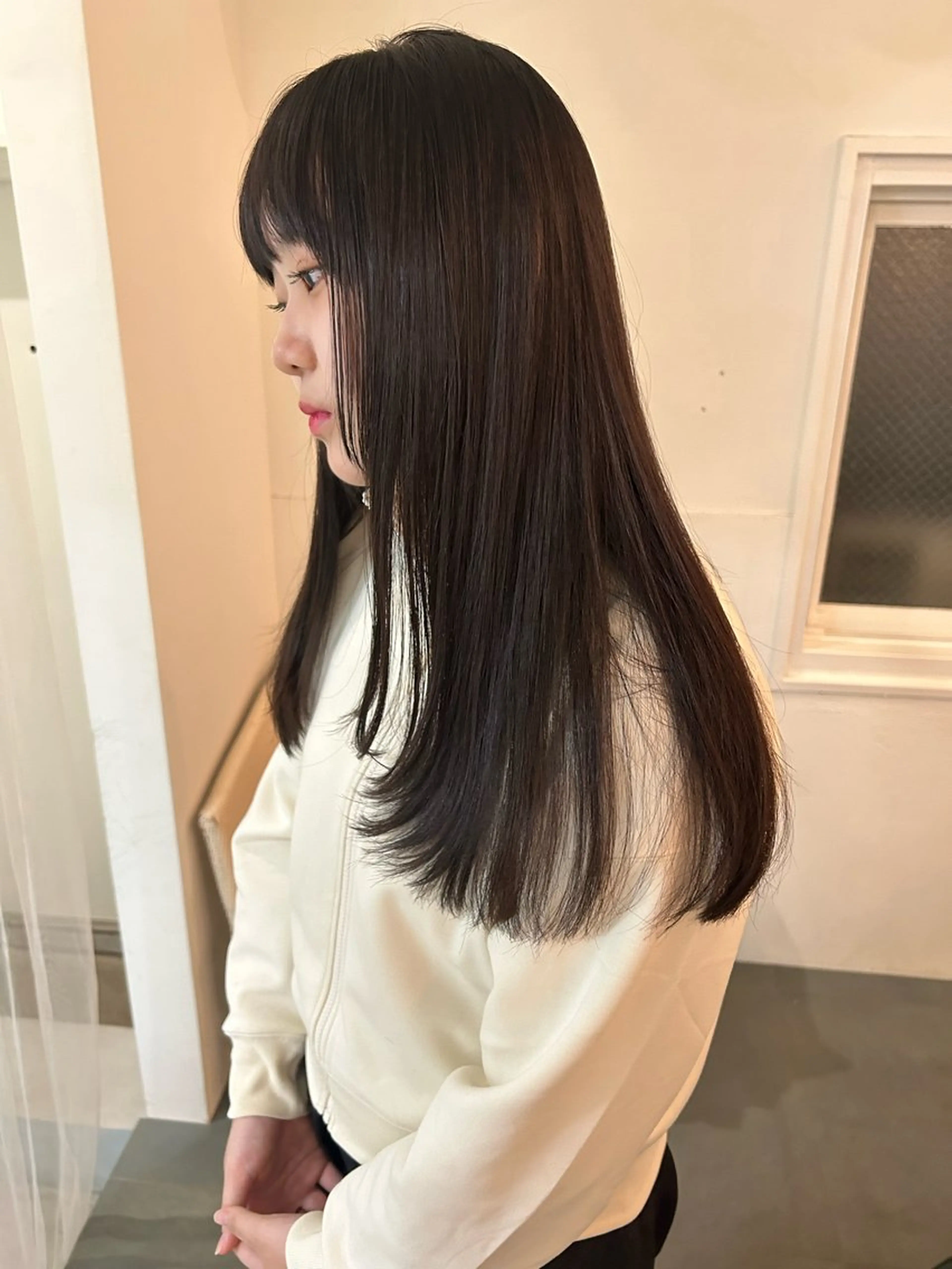 ロング 原 瑞希のヘアスタイル