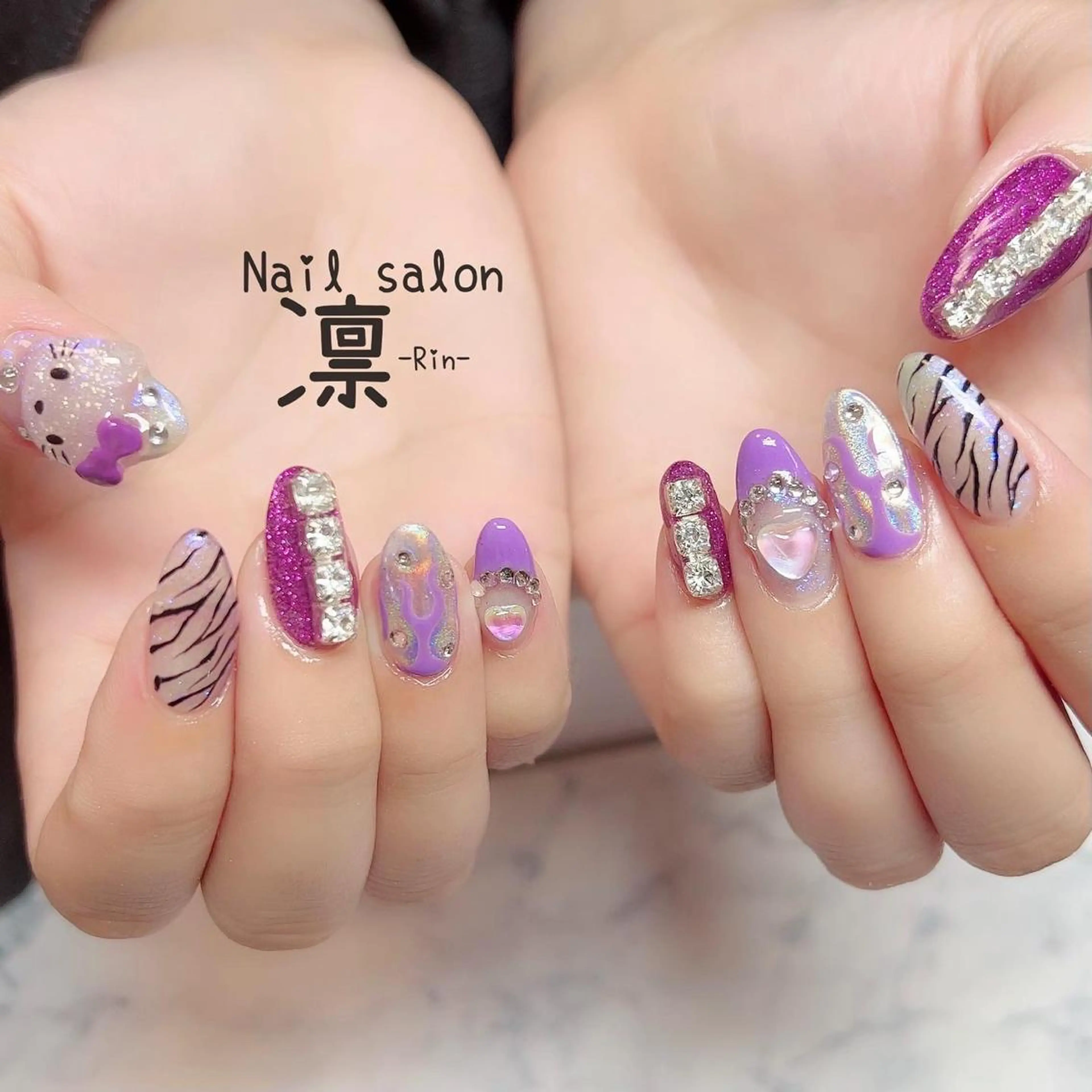 ネイル ジェルネイル private salon凛のネイルデザイン