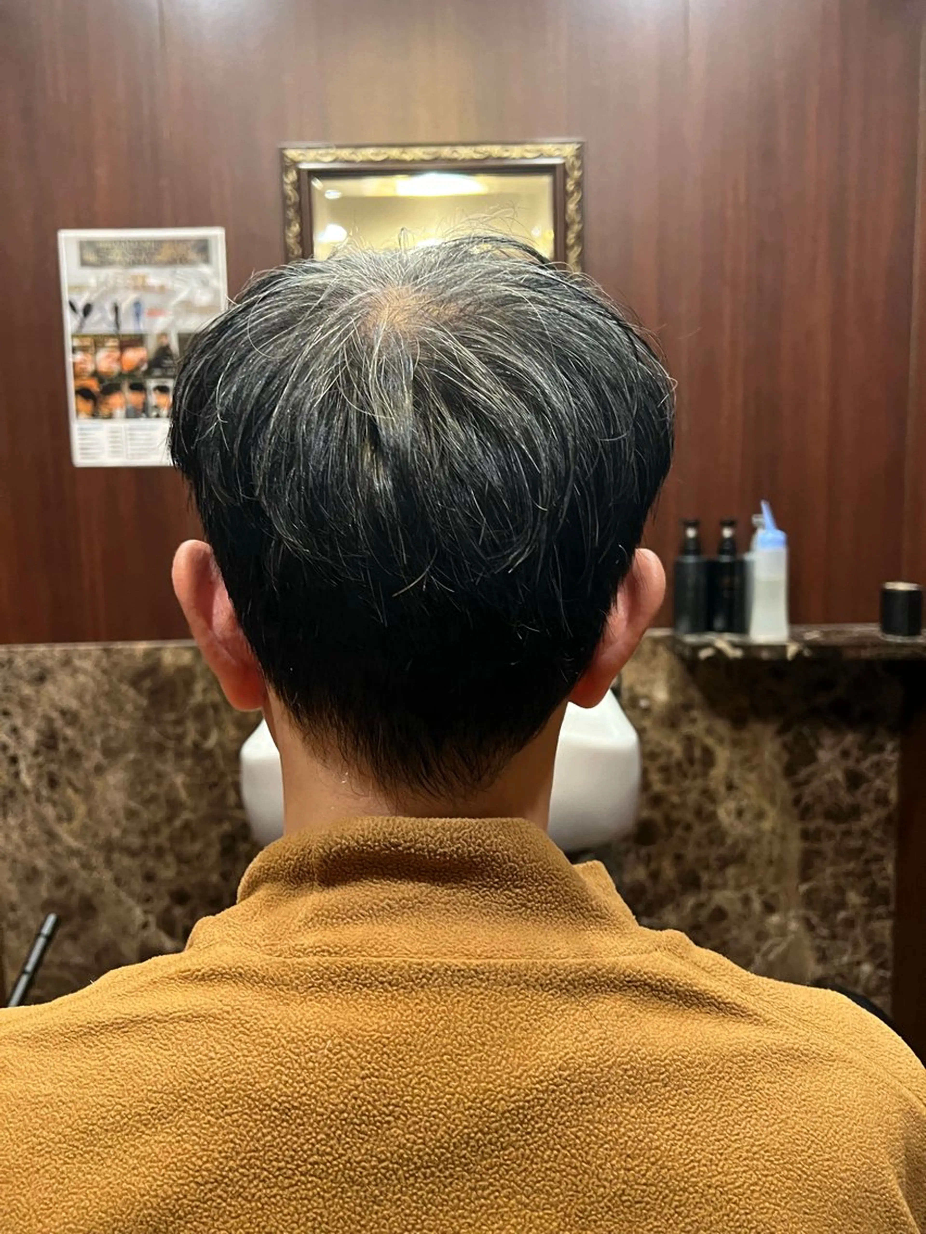 ショート メンズ ヒロ銀座バーバーショップ丸の内所属・秋山 琳太のヘアスタイル