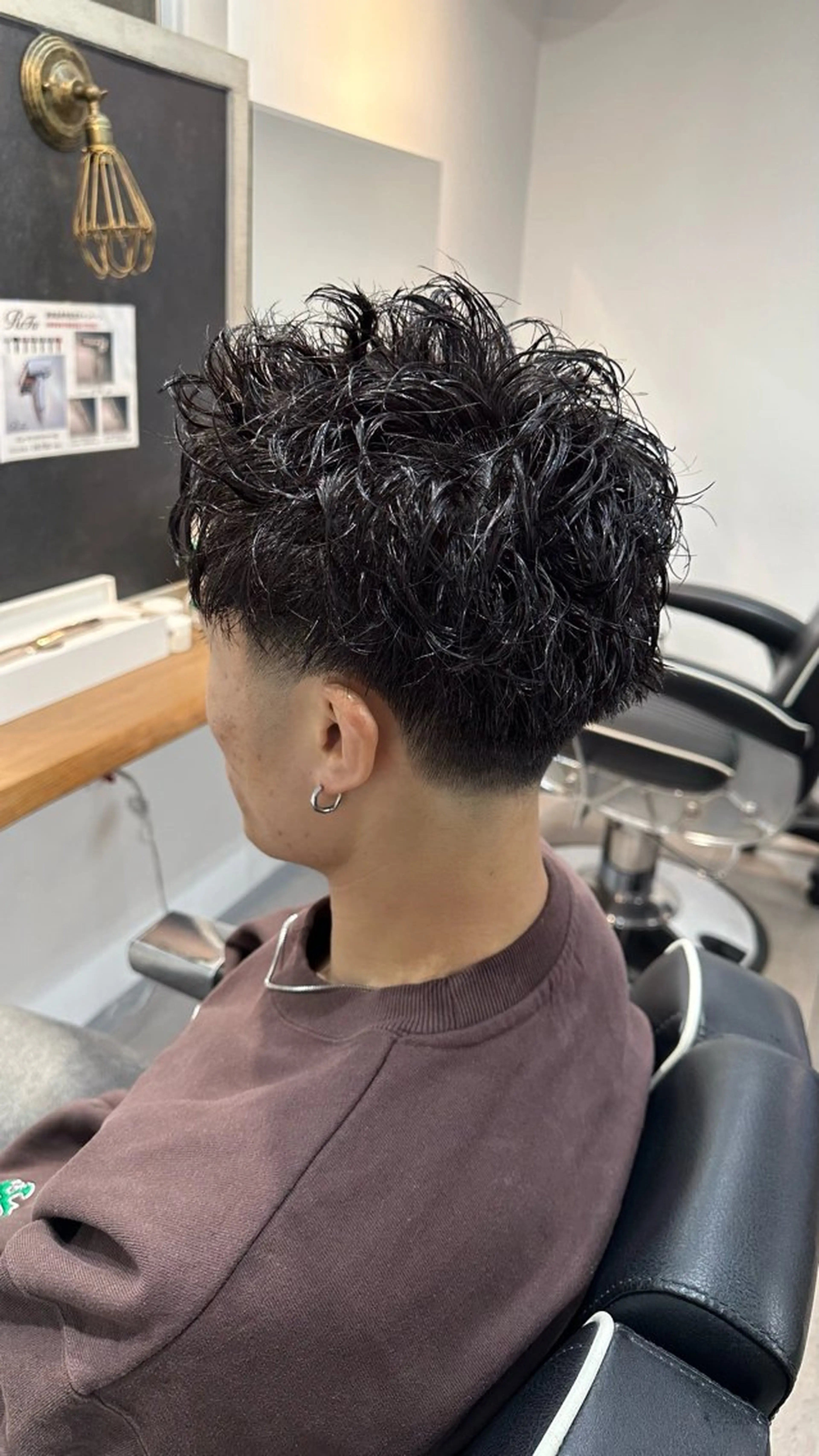 パーマ メンズ 律喜/パーマ /メンズ/フェードのヘアスタイル