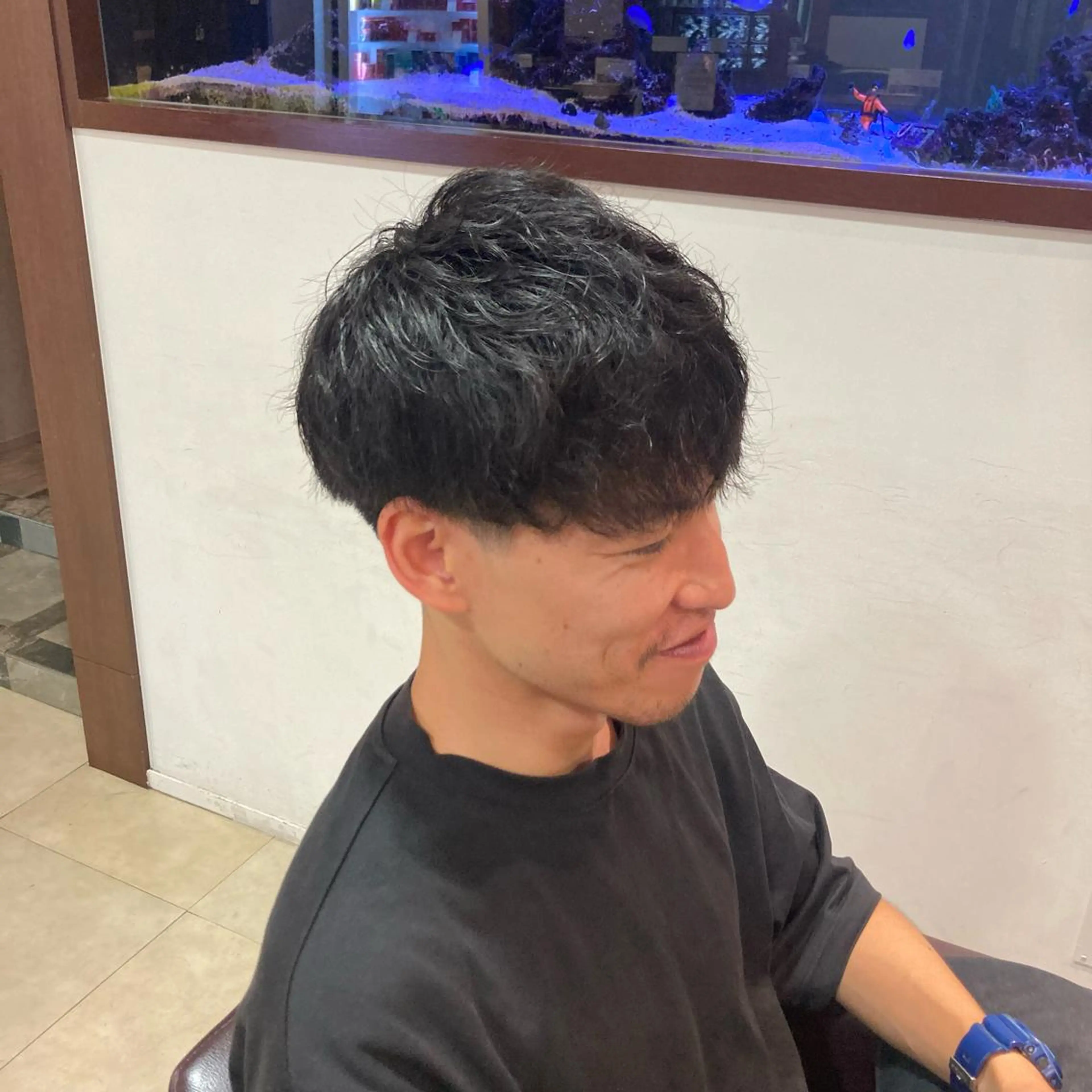 パーマ メンズ カット パーマ カットが上手い 💇‍♂🌸サク🌸のヘアスタイル