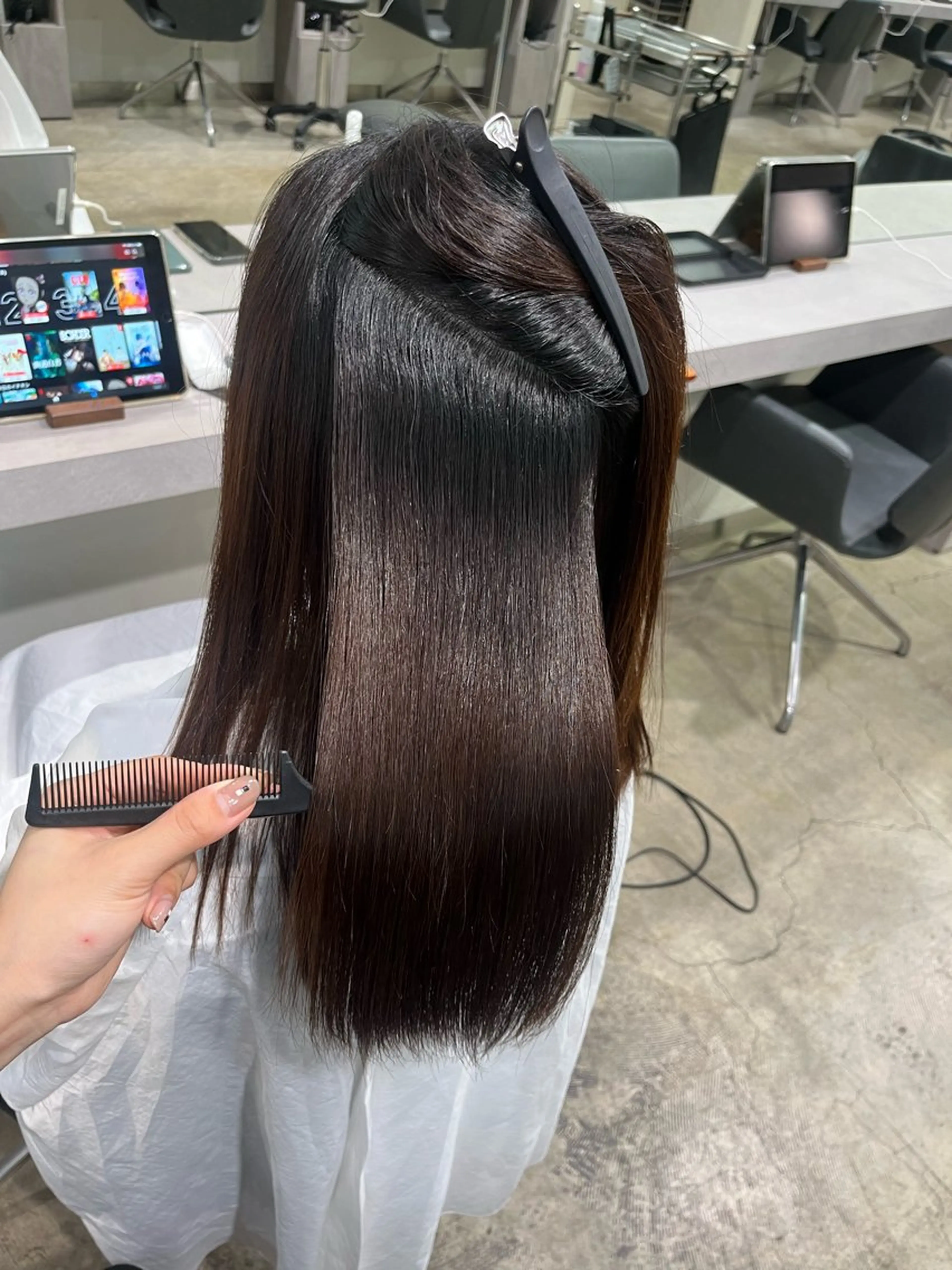 ロング 美髪×縮毛矯正 水上真由美😘のヘアスタイル