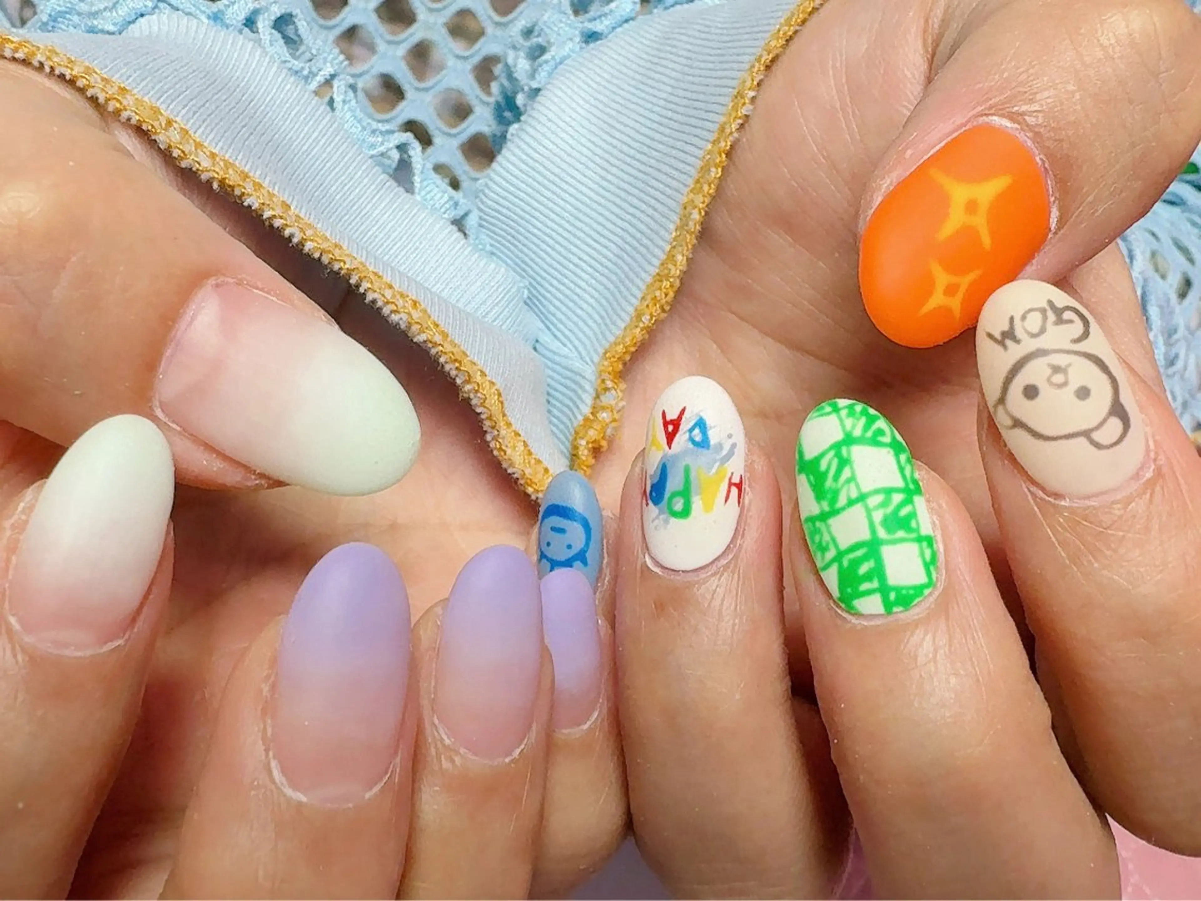 ネイル ハンドネイル Nail Atelier IamI所属・アイアムアイ 大村磨衣のネイルデザイン