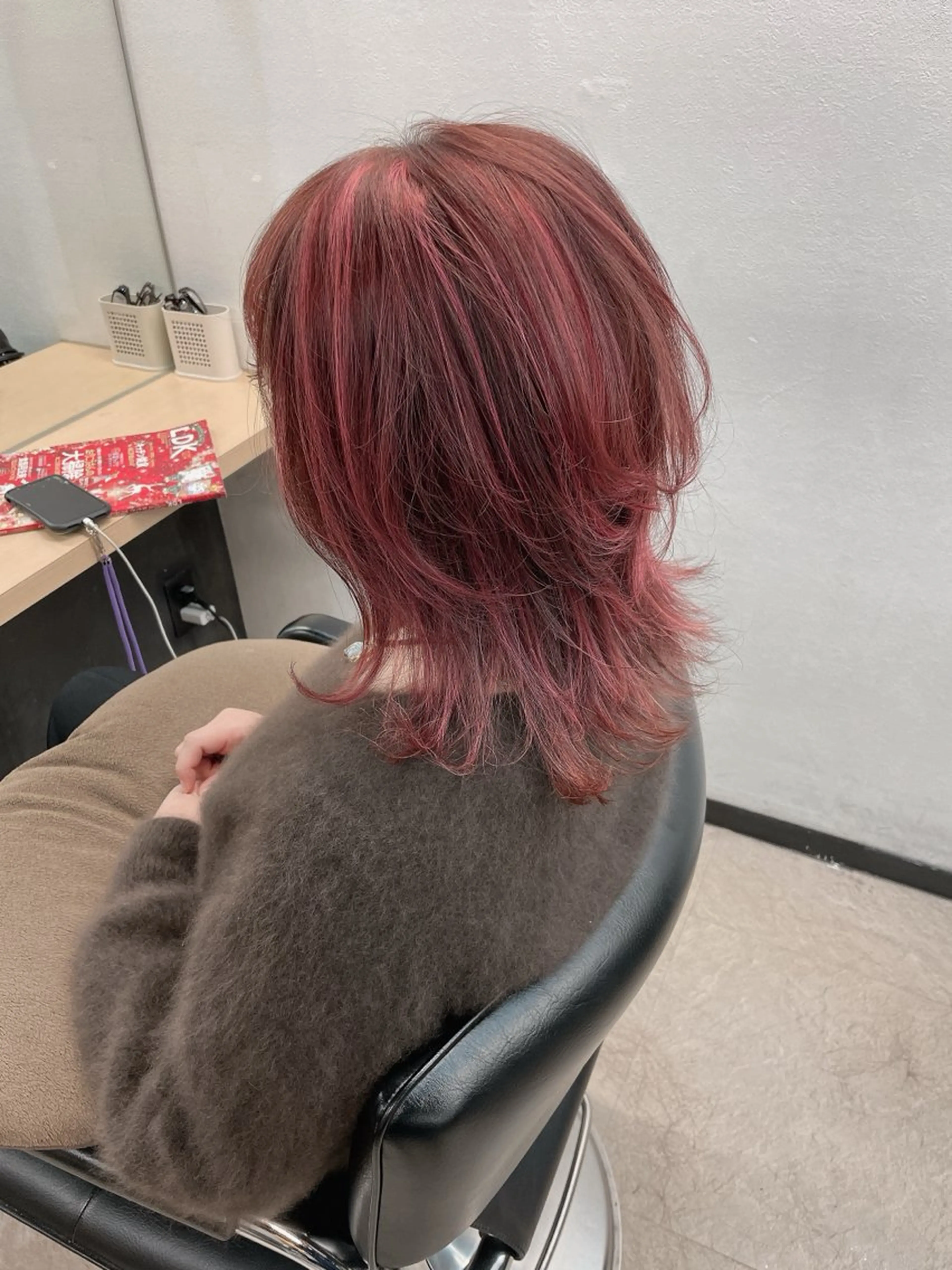 【外国人風ダブルカラー】3Dハイライト+フルカラー+3ステップTR 14160の写真