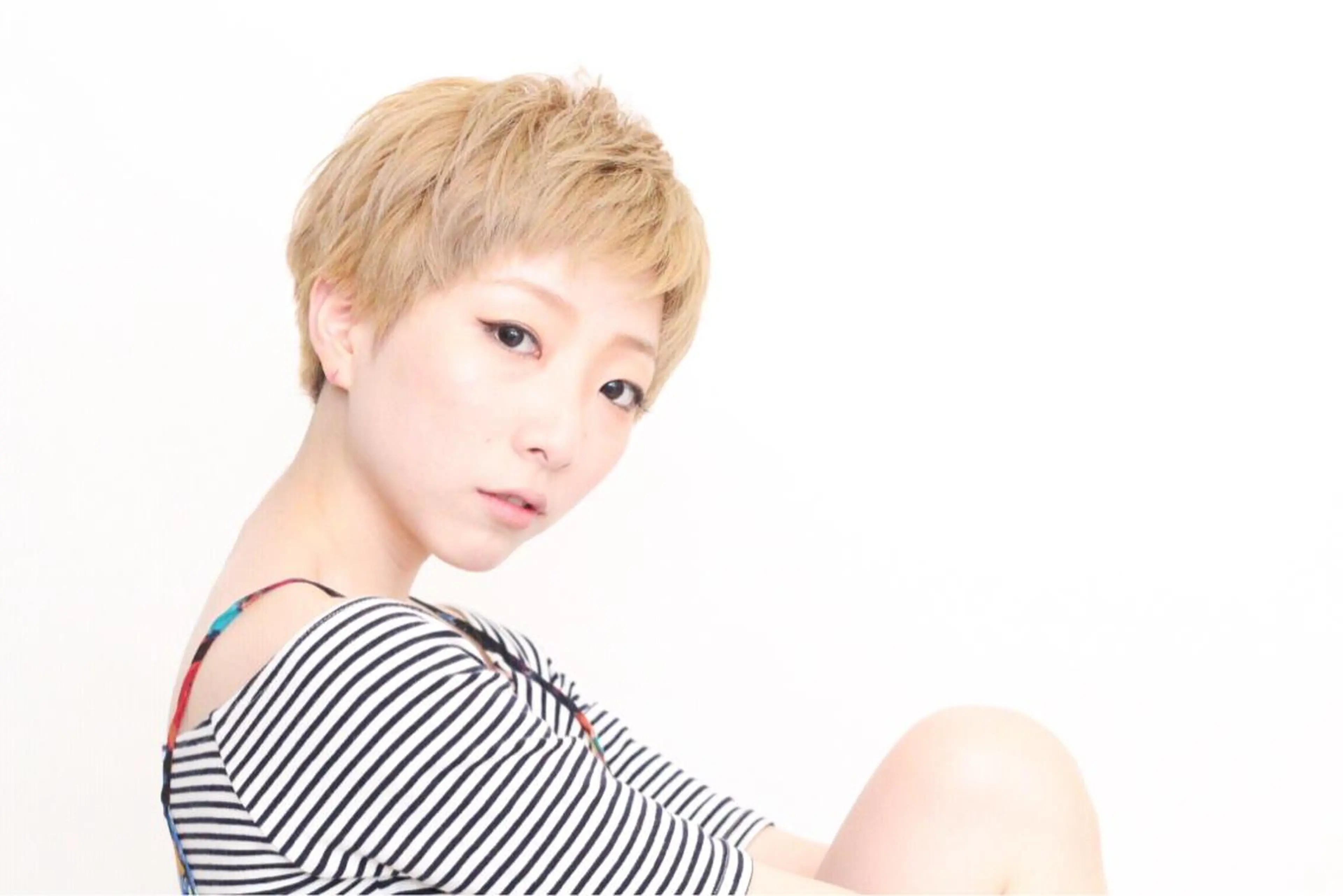 ショート カラー 江上拓郎/ショート /酸性ストレートのヘアスタイル