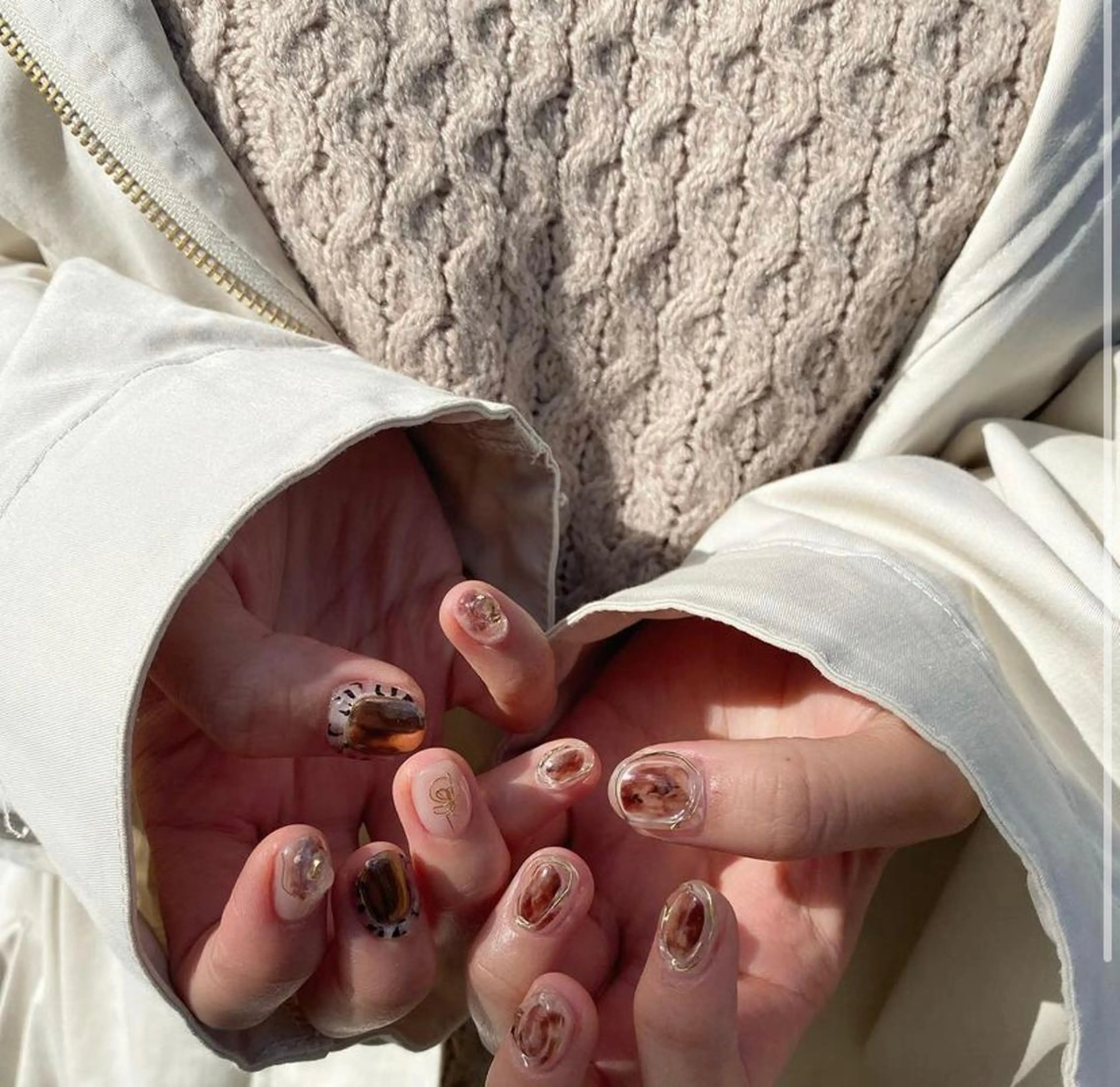 ネイル 持ち込み ニュアンスネイル Charme. NOBUKOのネイルデザイン