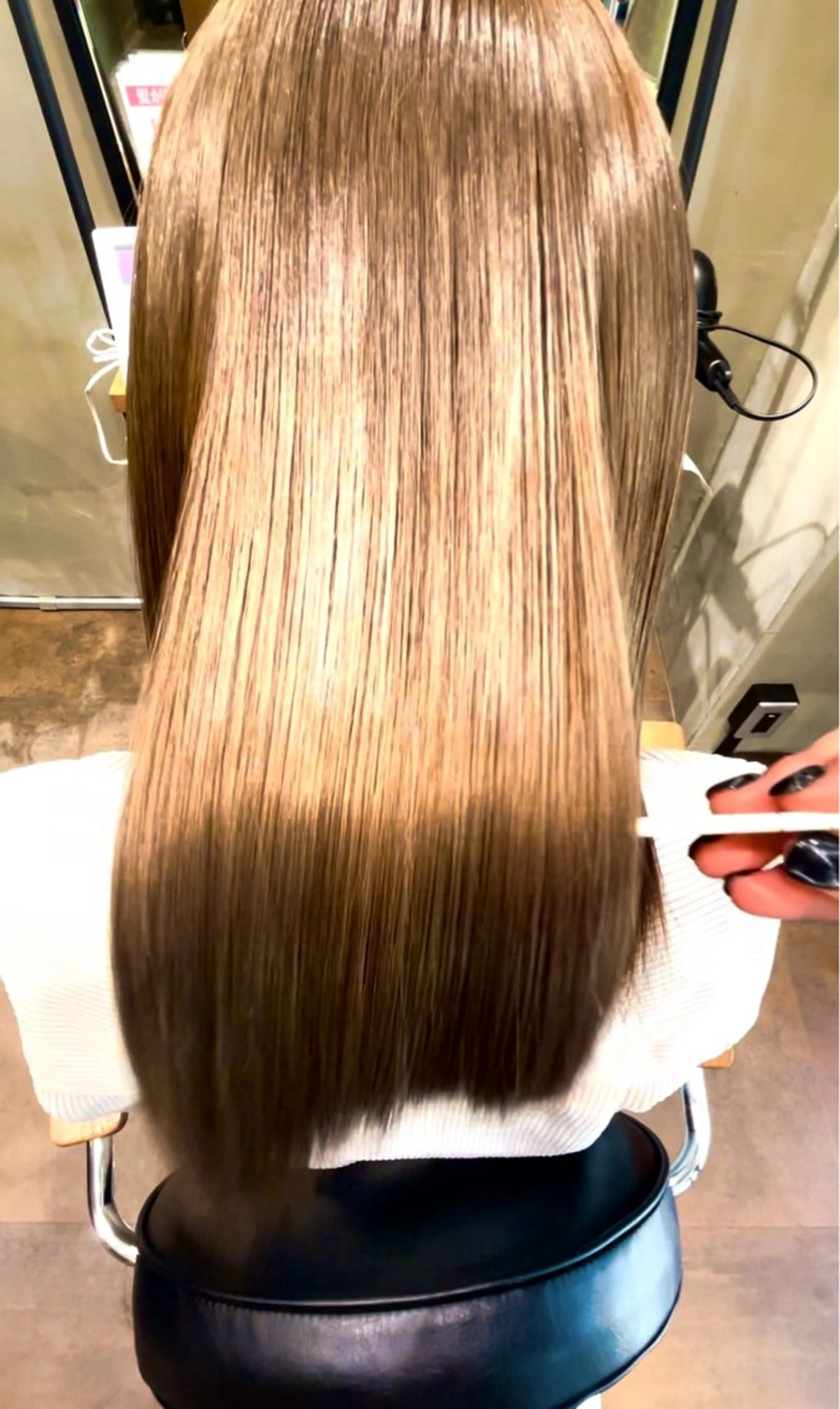 ミディアム loe treatment salon 博多店所属・🪽透明感カラー🪽 ｌｏｅ五十嵐のヘアスタイル