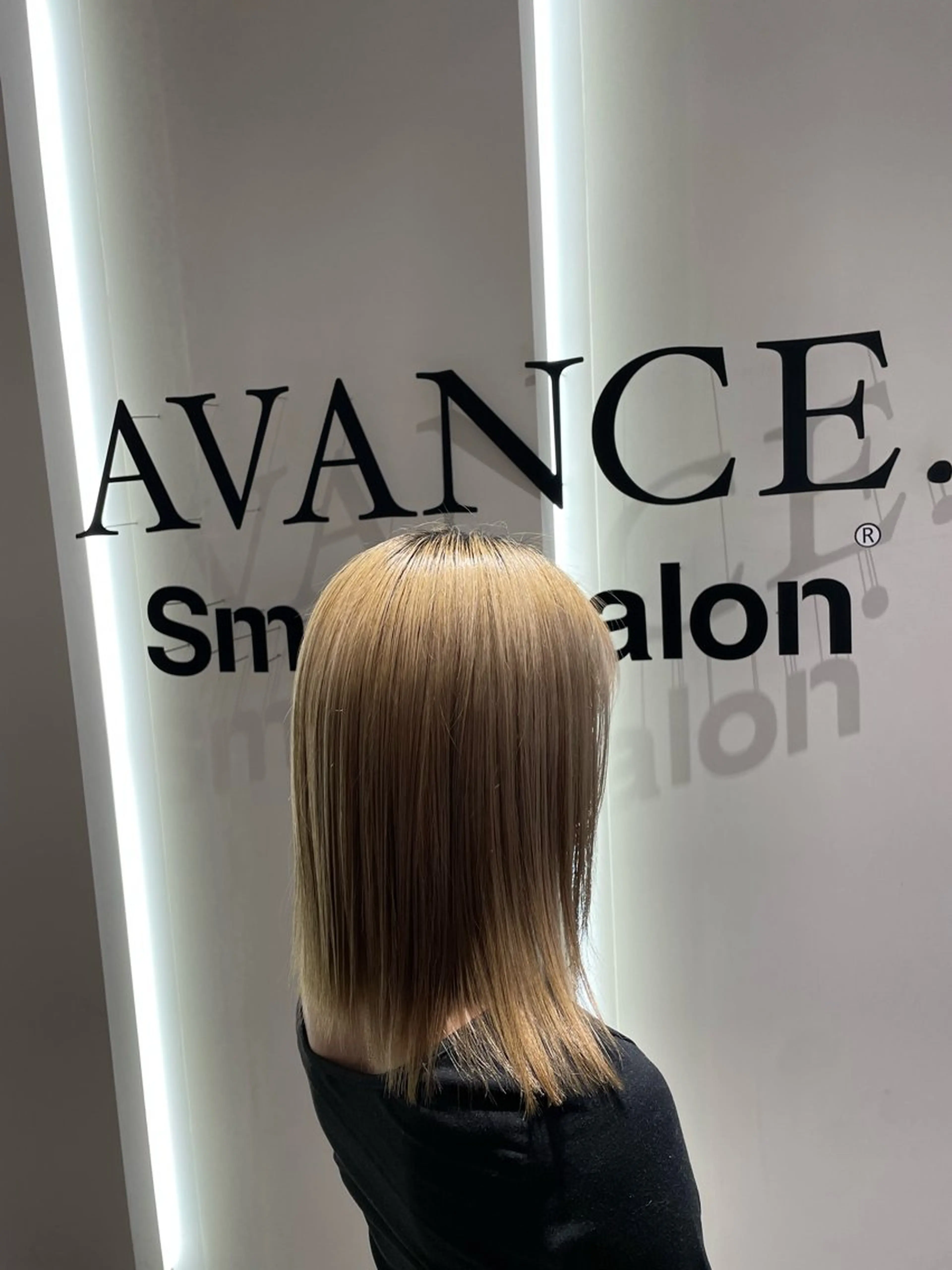 ミディアム 石垣 凜のヘアスタイル