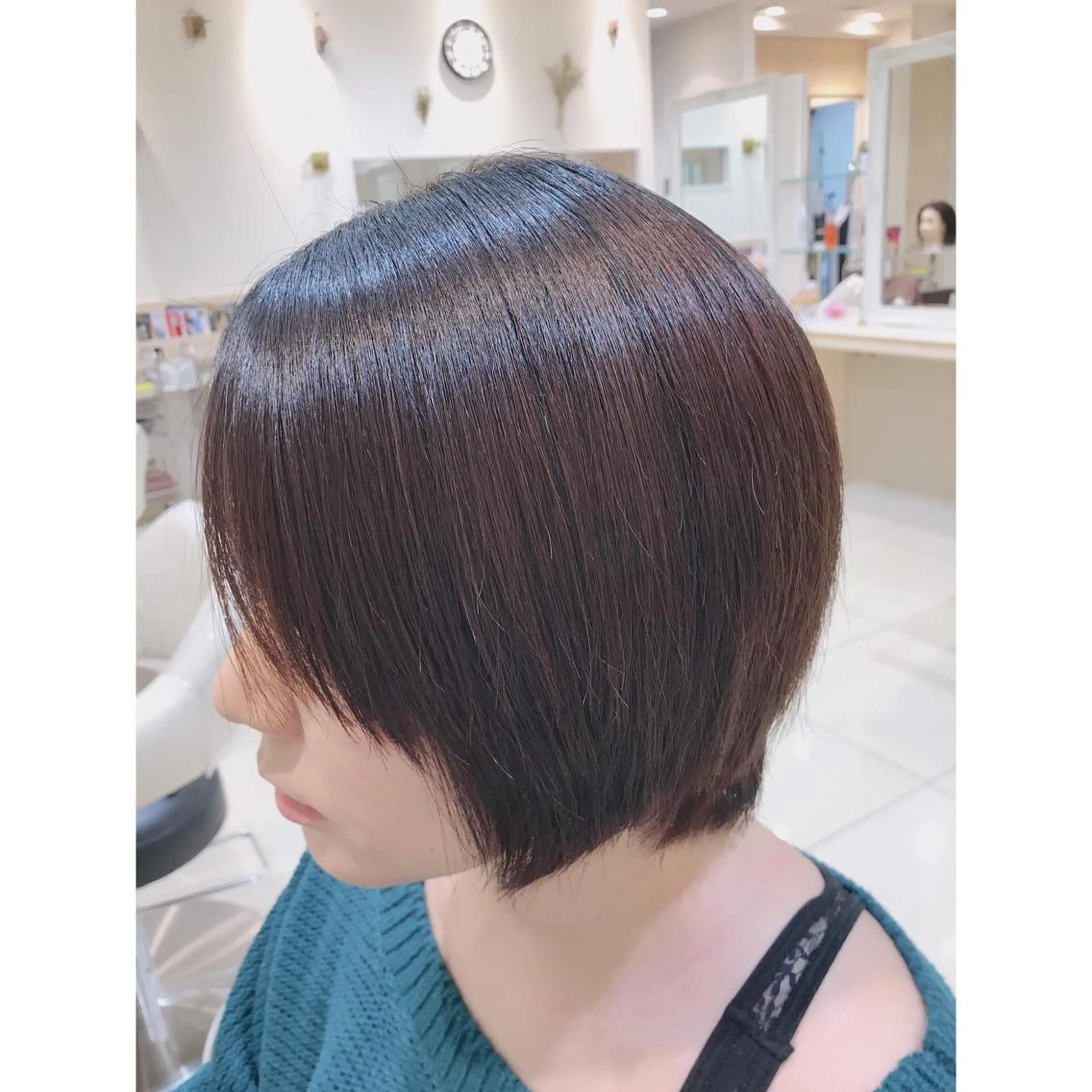 ショート パーマ 髪質改善/茅ヶ崎 マツモト リョウのヘアスタイル