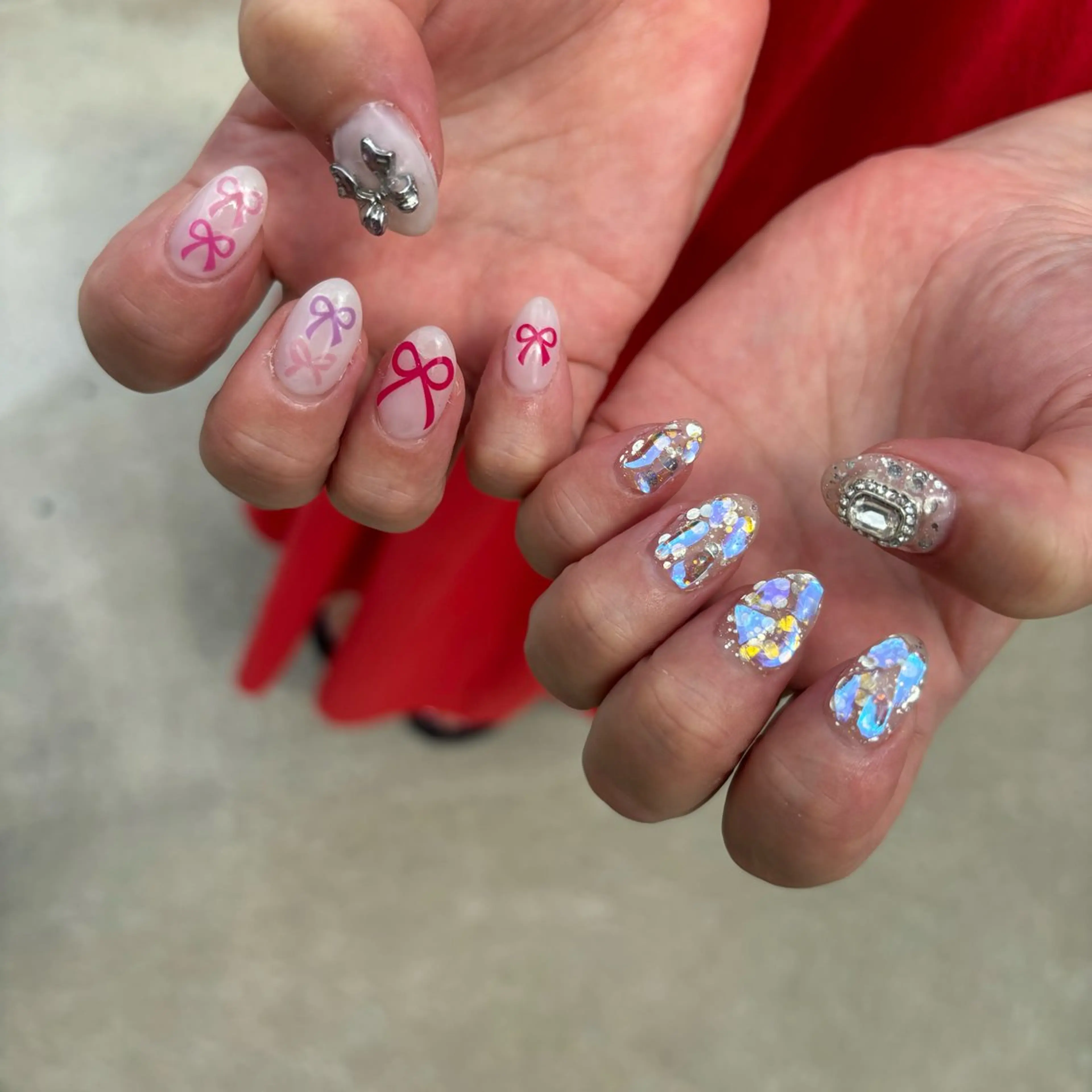 ネイル ハンドネイル Sea  nail by emaのネイルデザイン