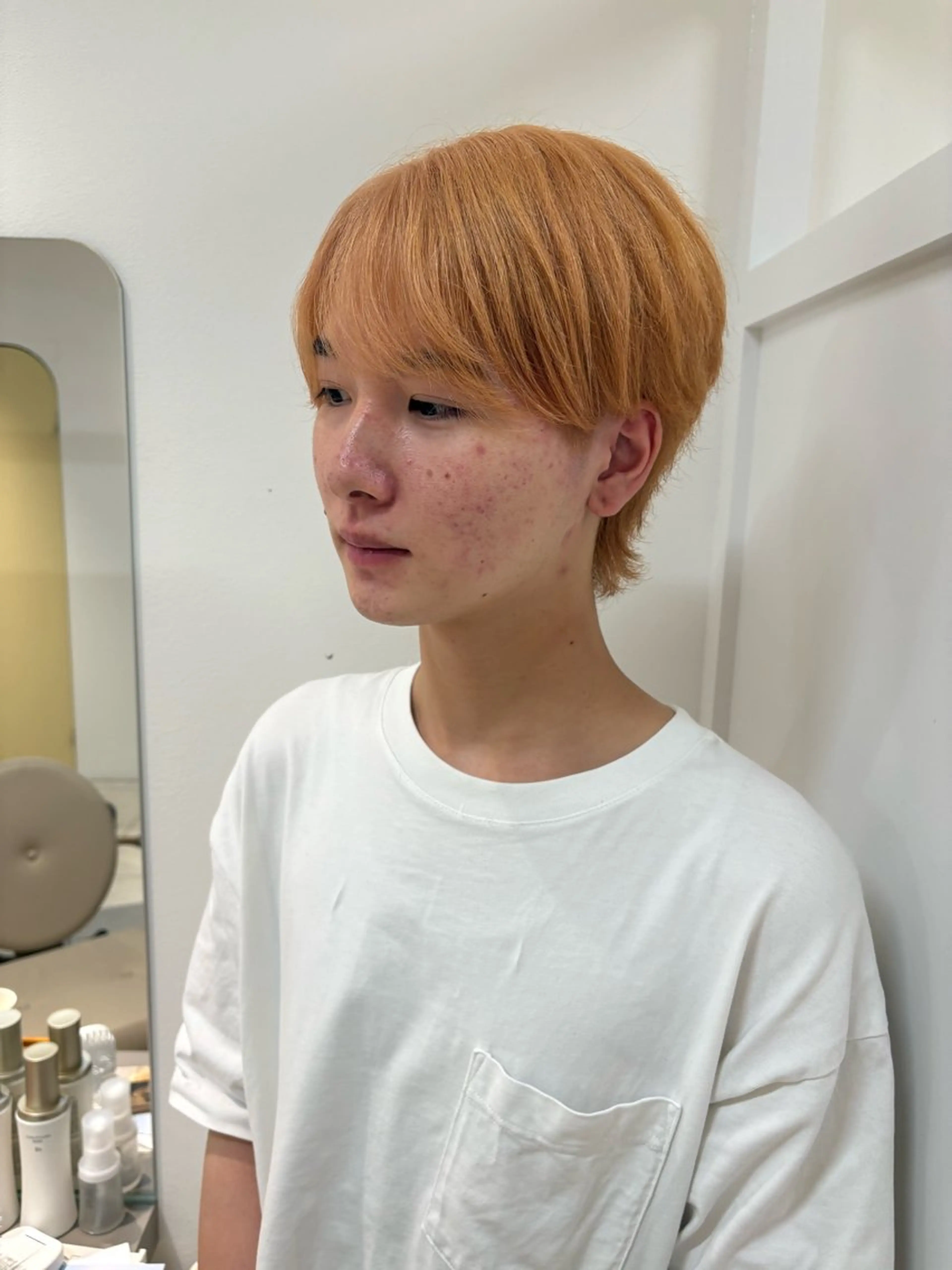 カラー メンズ Eleanor立川北口所属・🦋YUI 髪質改善 ブリーチ　着付け🦋のヘアスタイル