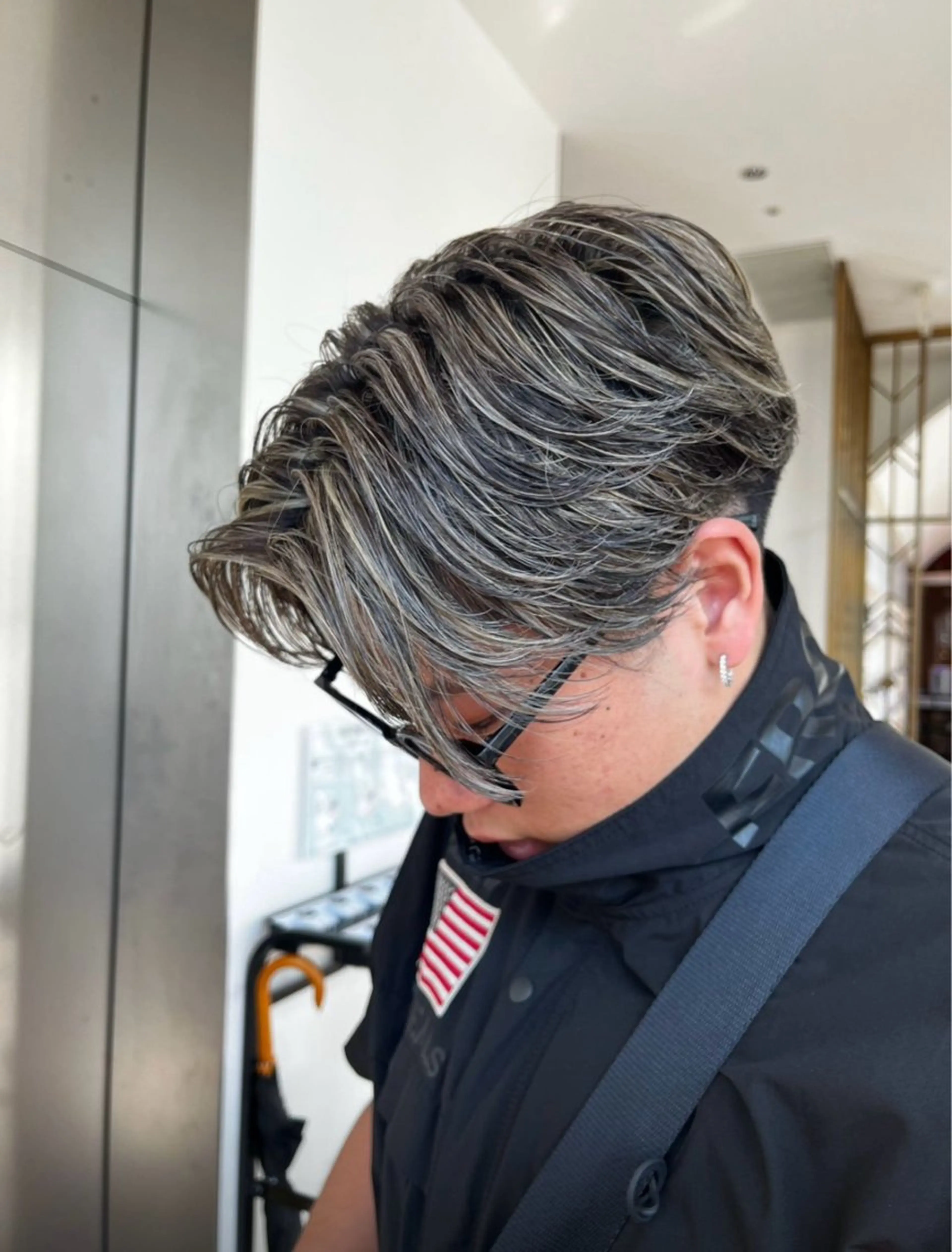 カラー パーマ メンズ TELA HAIR 木更津本店所属・🥥ニシダテ アイラ🥥のヘアスタイル