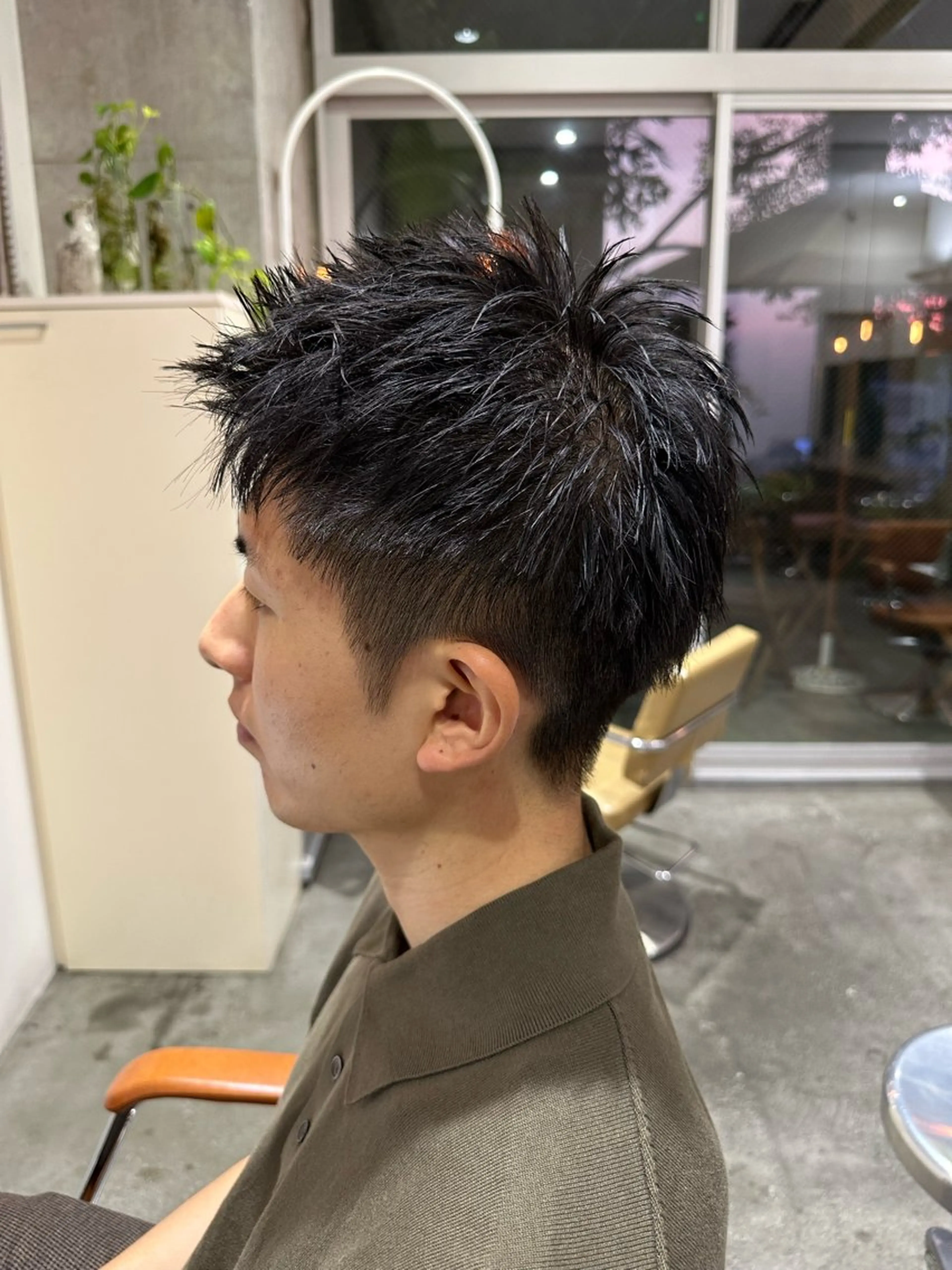 メンズ ビジネス カット 森 和輝のヘアスタイル