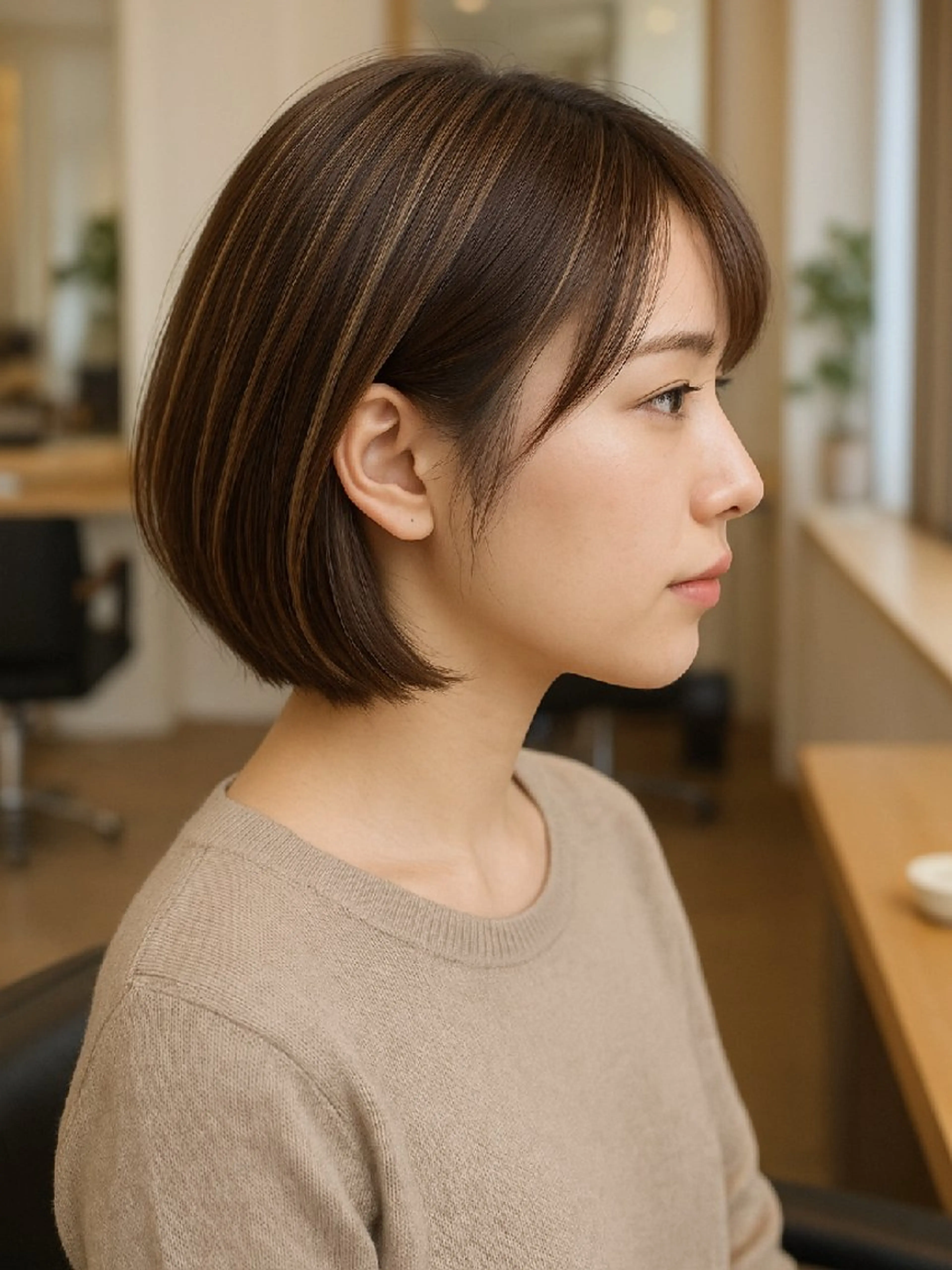 ショート カット 鈴木 優里花のヘアスタイル