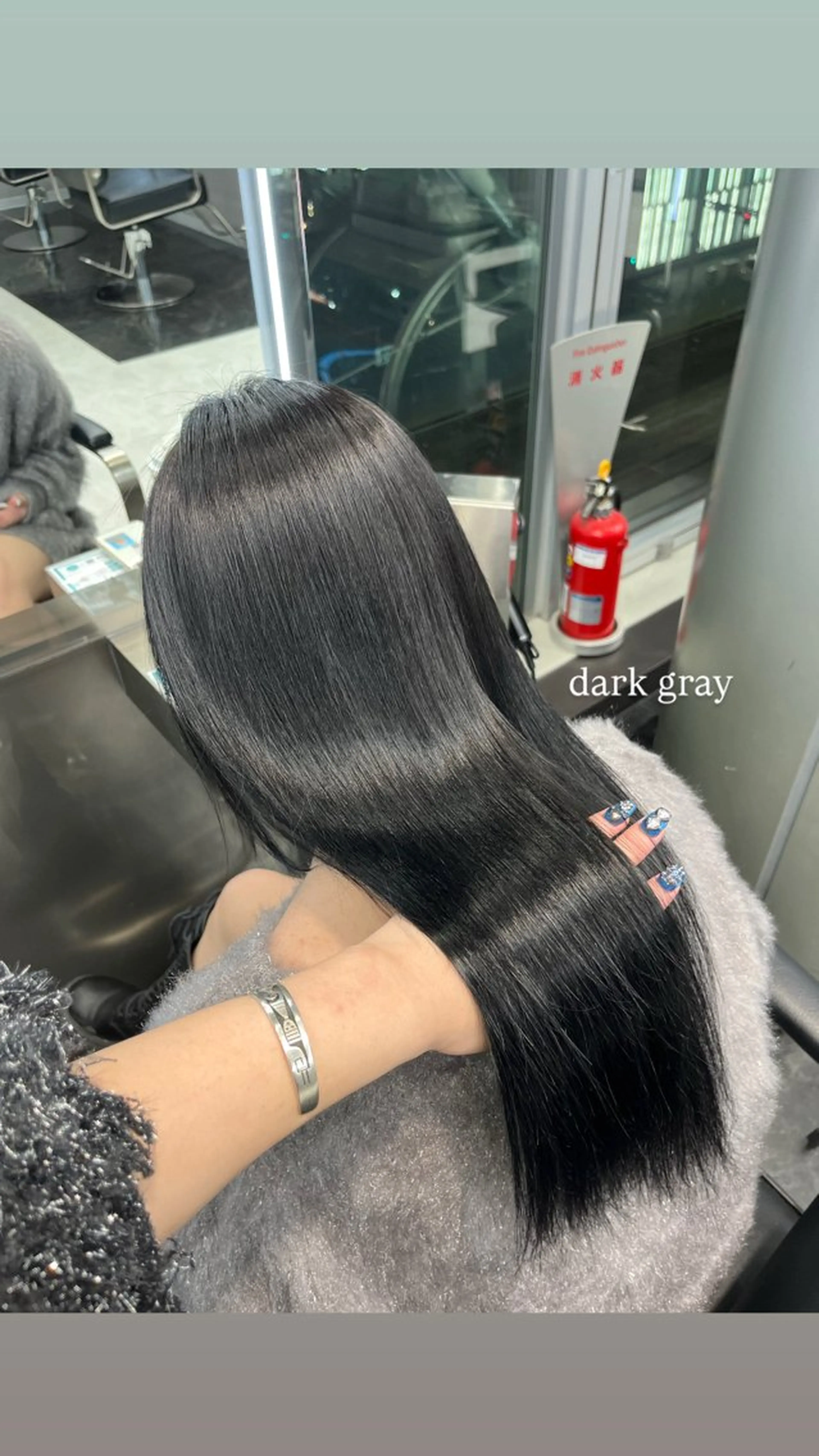 セミロング カラー ヘアアレンジ カット ヘアカラー トリートメント ヘアセット ハイトーン/透明感 髪質改善/rinaのヘアスタイル