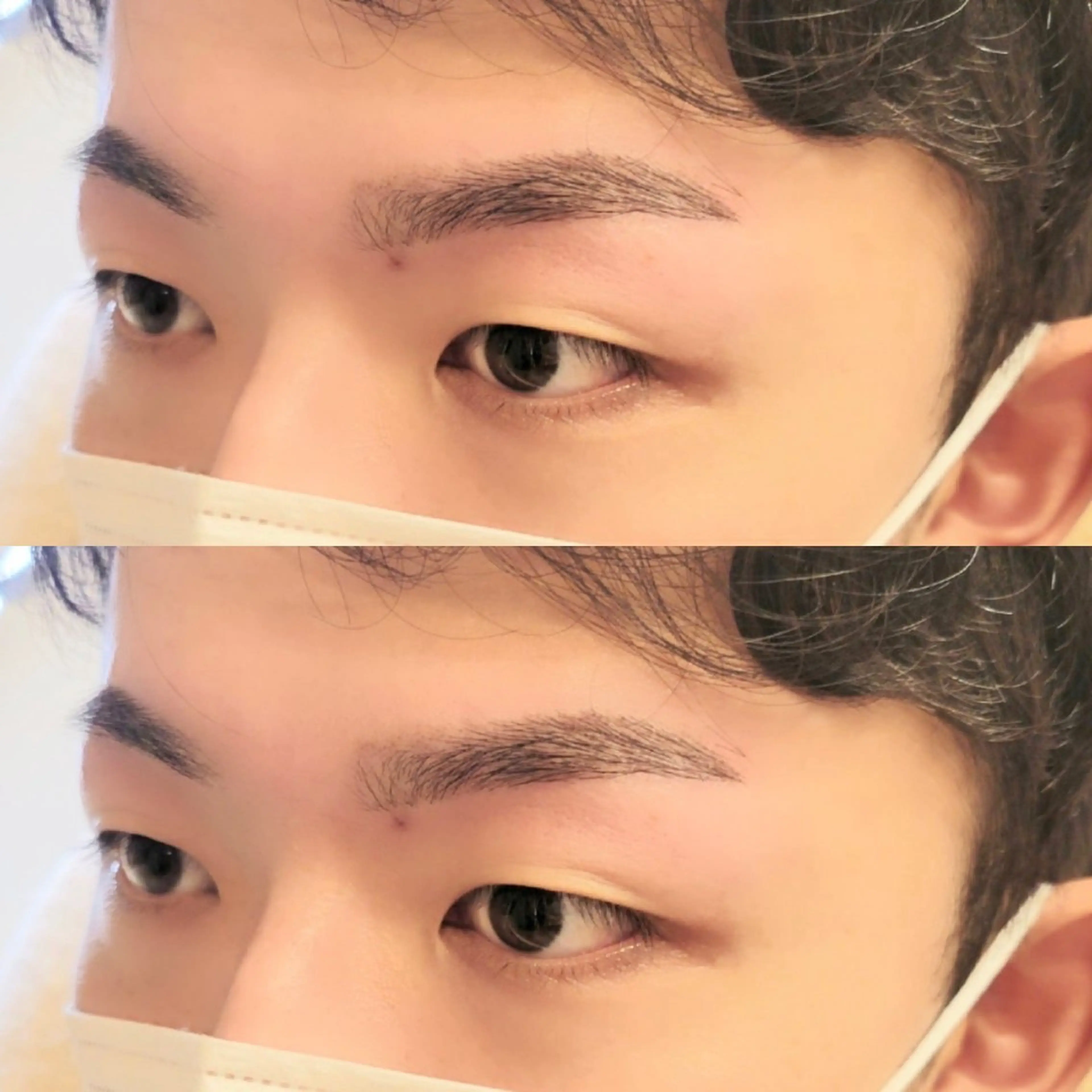 メンズ アイブロウ ナチュラル眉まつ毛 ／ラウレアの眉毛・アイブロウイメージ