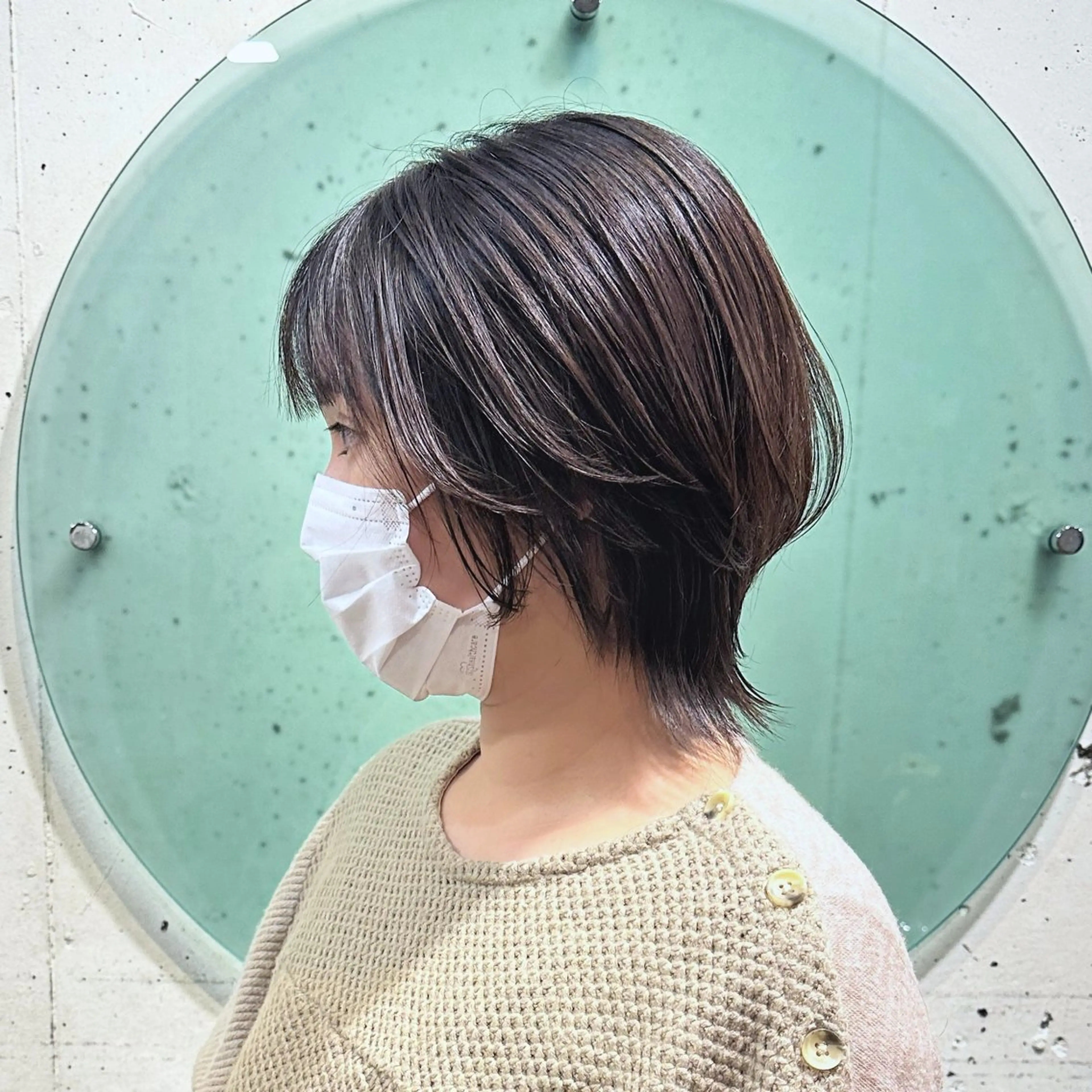 ショート ショートヘア ウルフカット ボブ/ショート /🦋服部ルミナ🦋のヘアスタイル