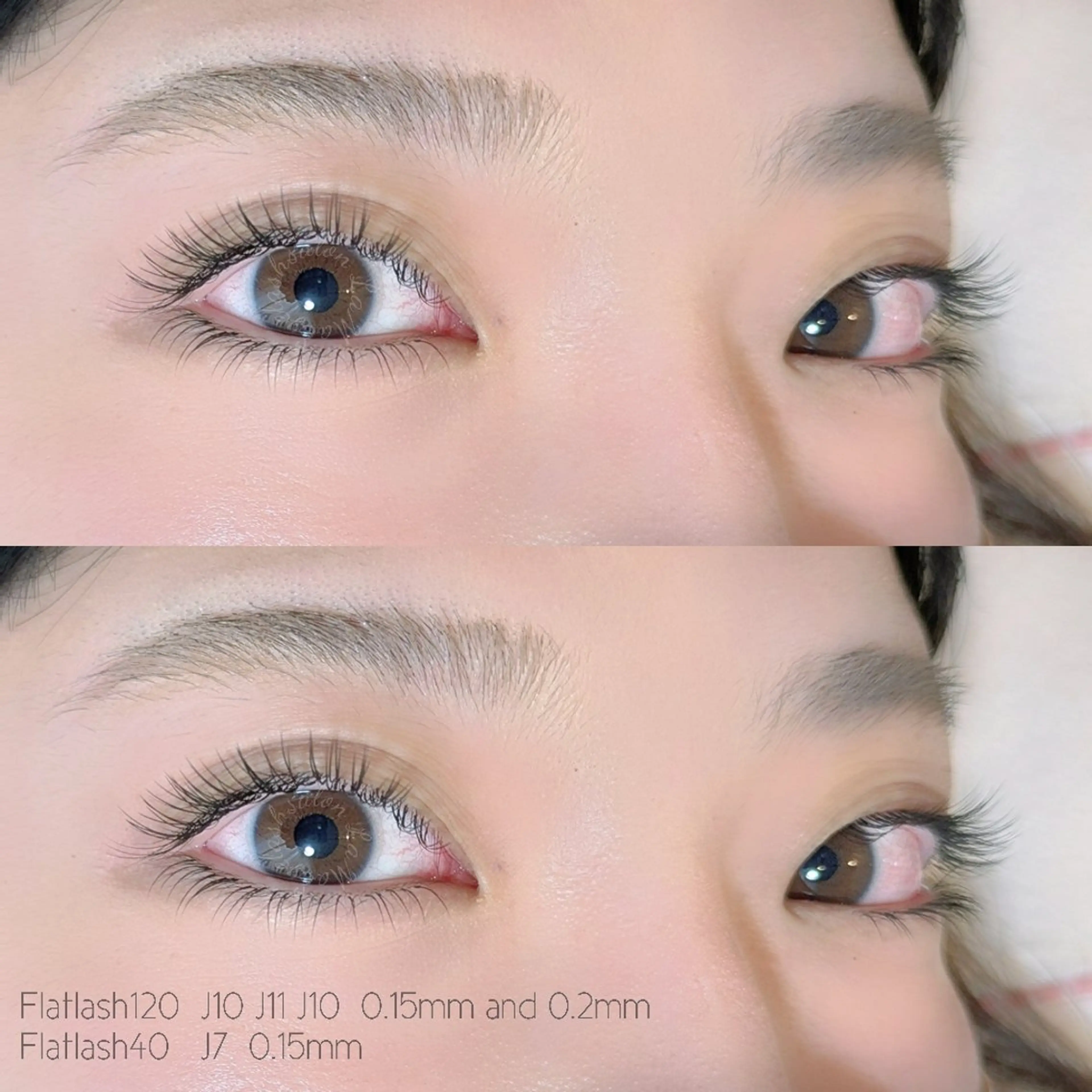 マツエク・マツパ フラットラッシュ LaMa. Yのマツエク・マツパデザイン