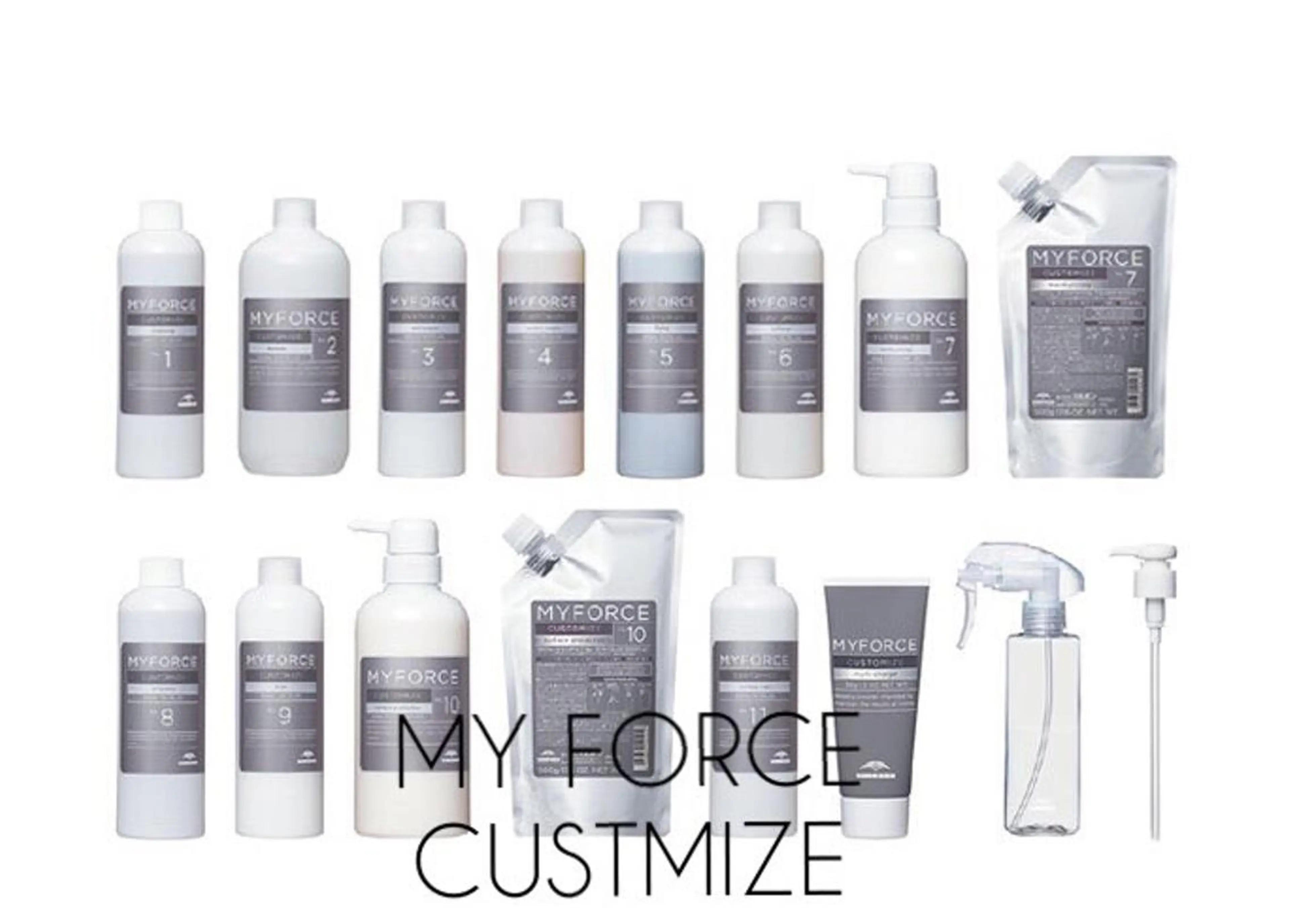 11種類の薬剤で理想の髪を創る究極のサロントリートメント　『MYFORCE COSTAMIZE トリートメント』の写真