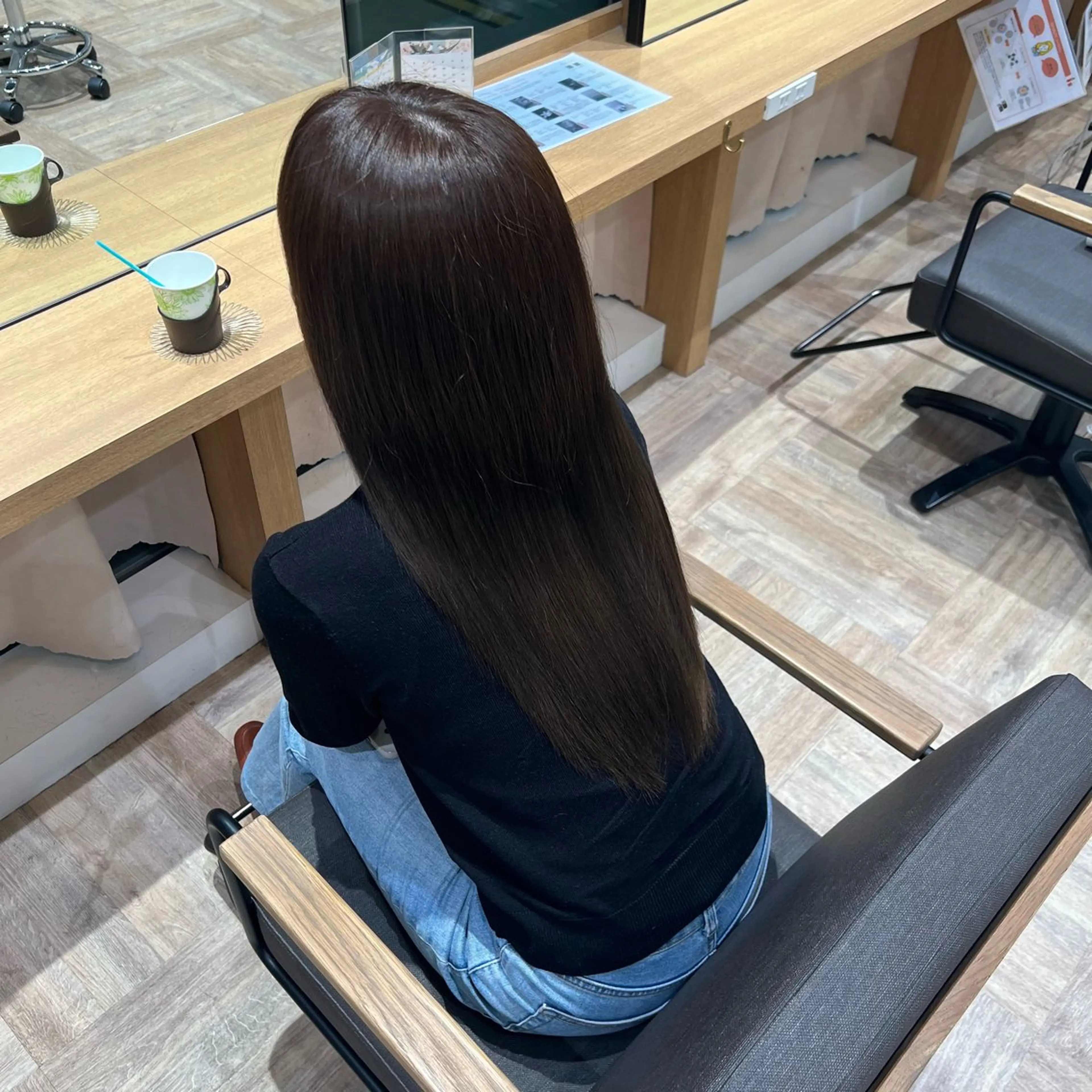 ロング カラー AVANCE. 玉置日向我のヘアスタイル