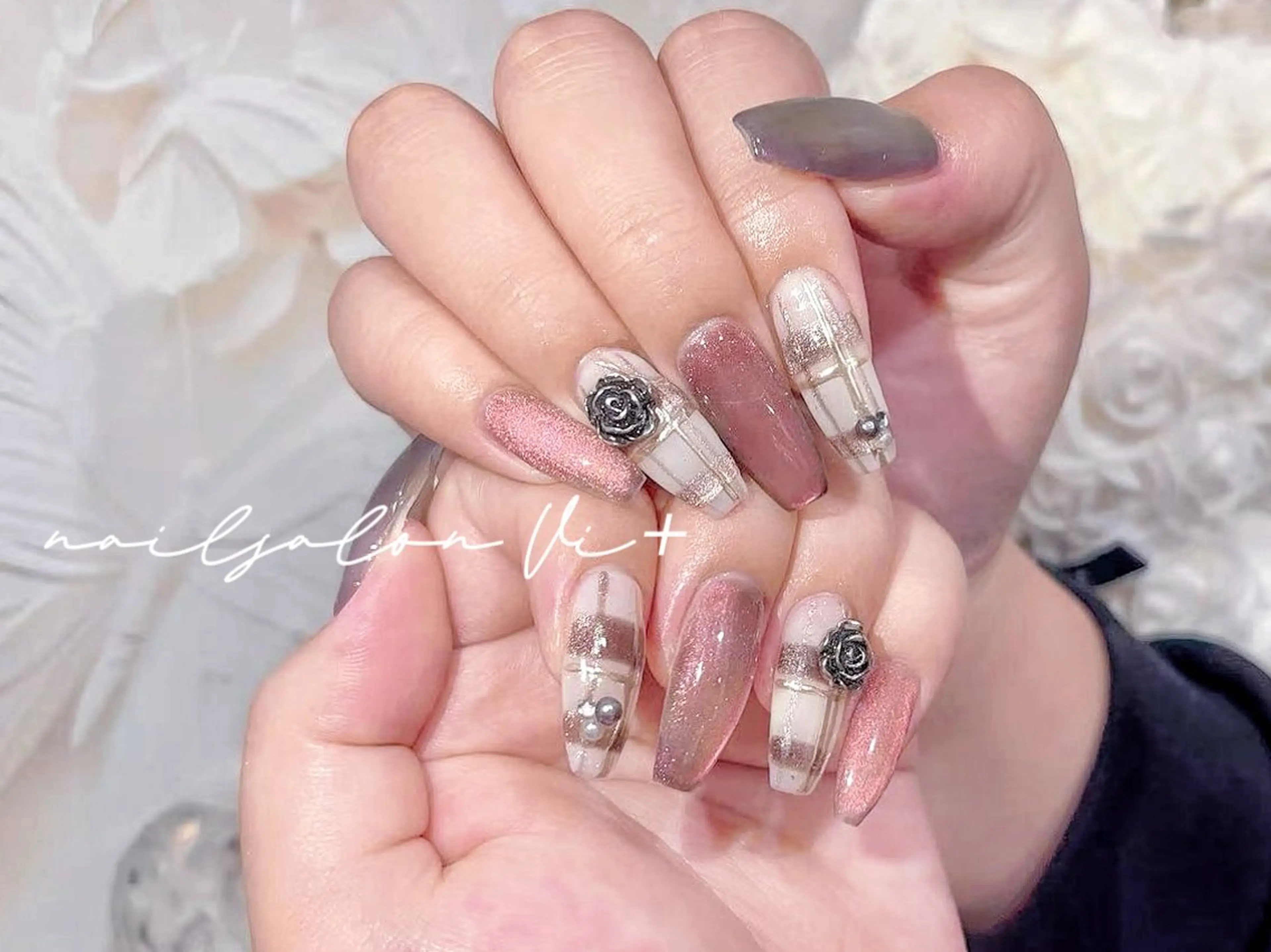 ネイル ハンドネイル ✨Nailsalon Vi+✨のネイルデザイン