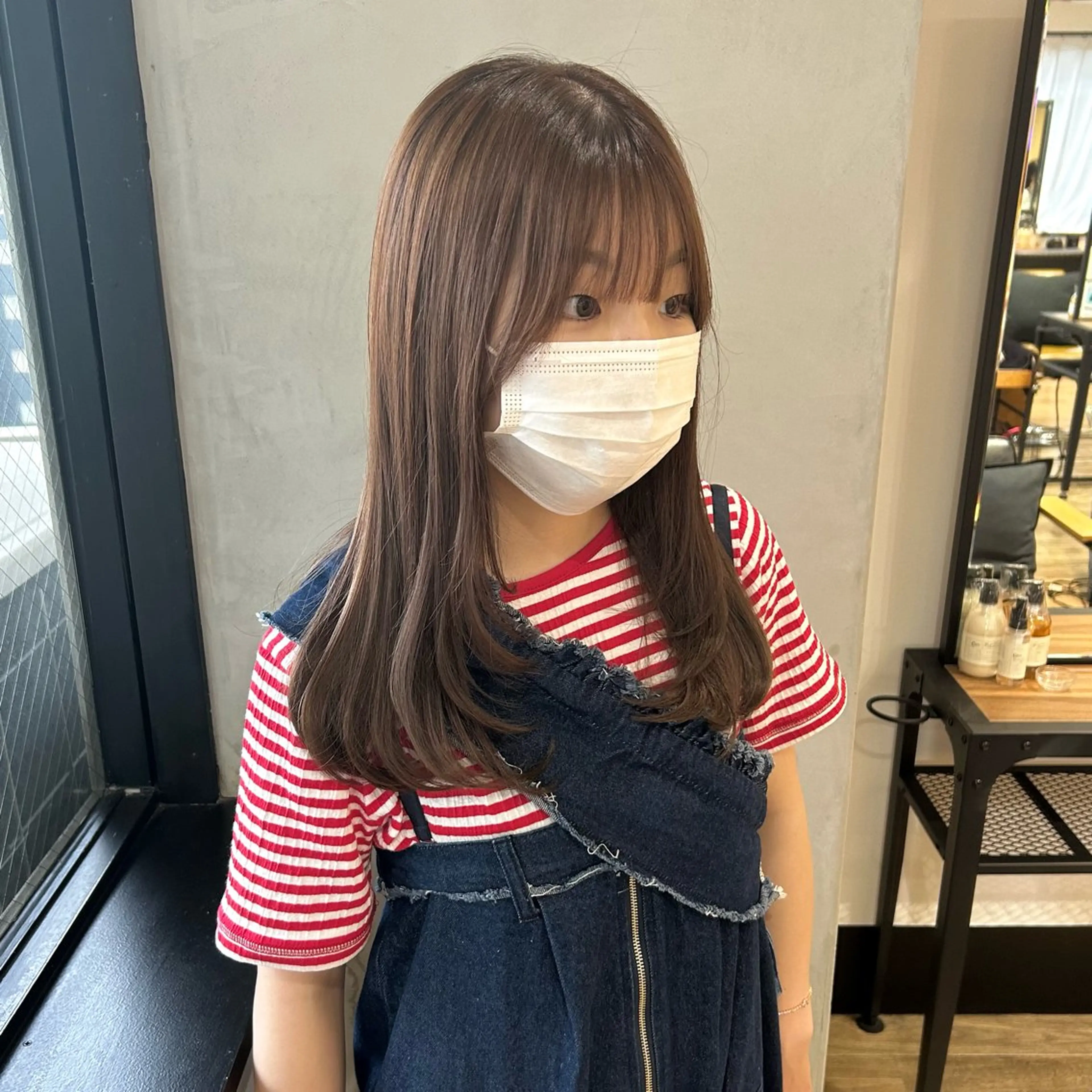 ロング カラー otoha✳︎ くすみカラーのヘアスタイル