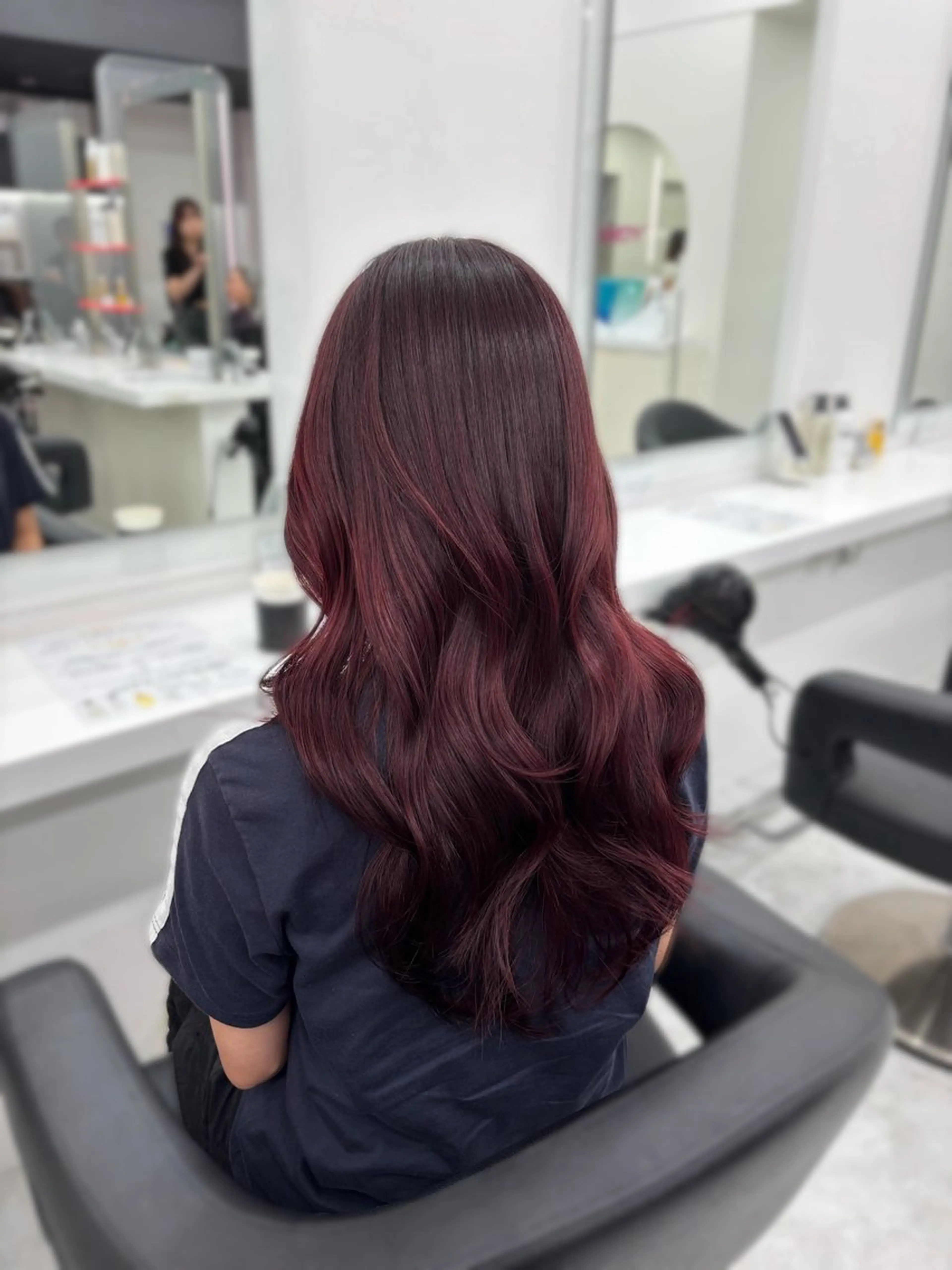 カラー かわいい艶髪🤍 れいな🤍のヘアスタイル