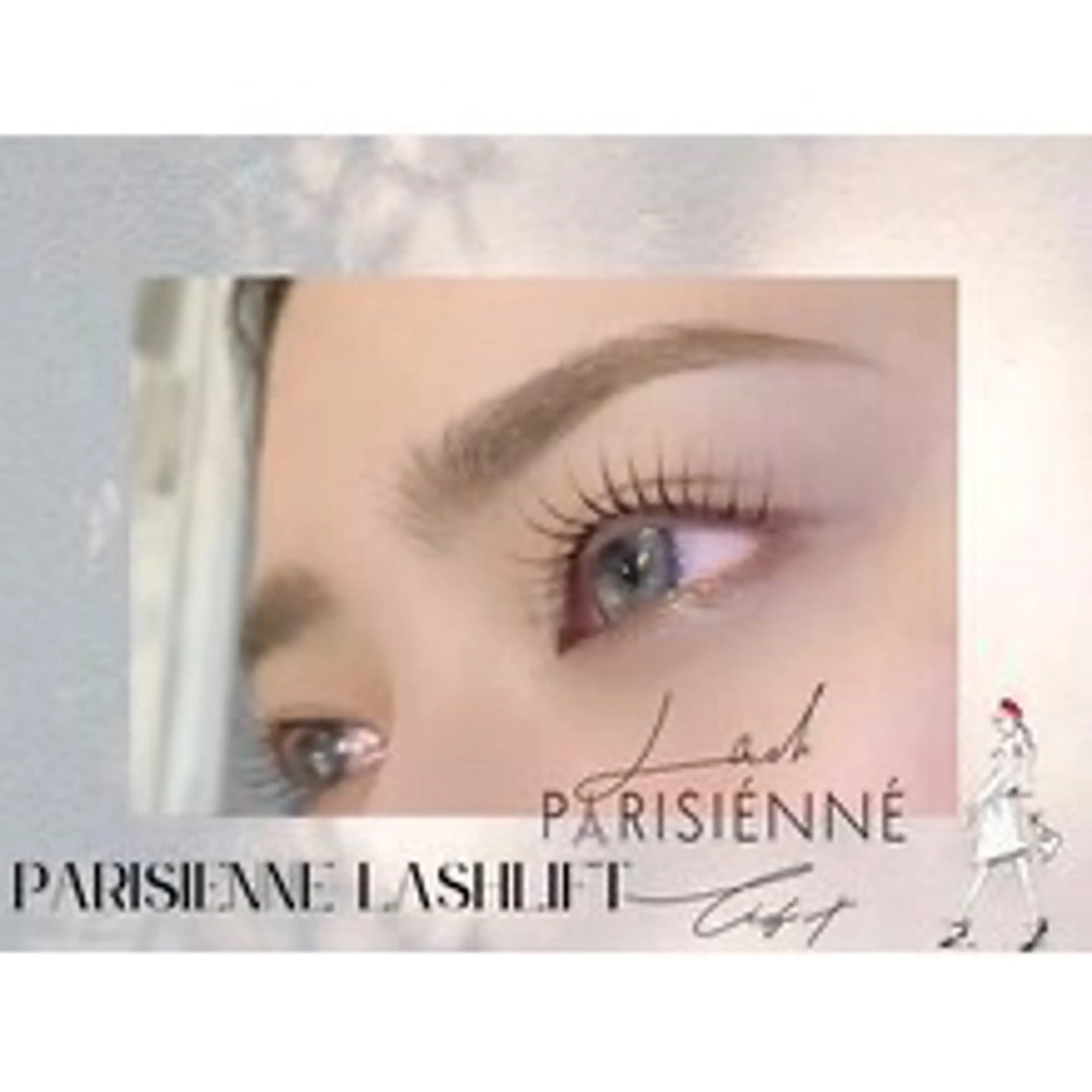 🌕パリジェンヌラッシュリフト-根元から80度立ち上げのダメージレス次世代パーマ-の写真