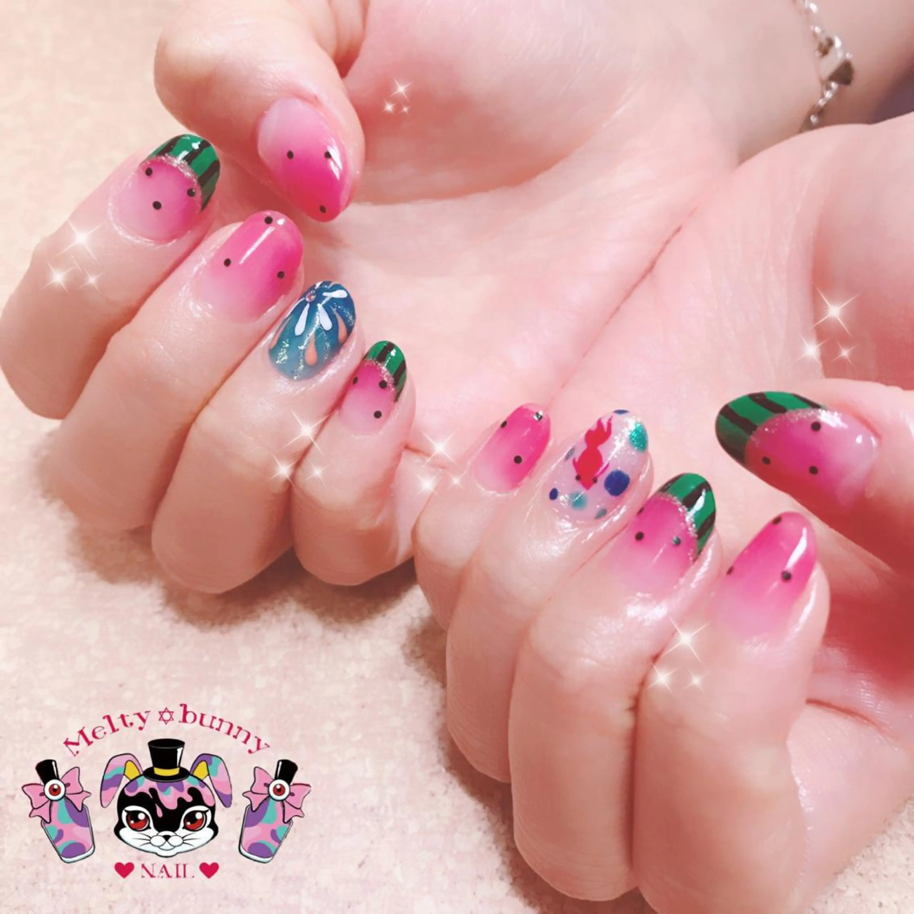 ネイル 深爪を断らない スカルプ高評価店のネイルデザイン