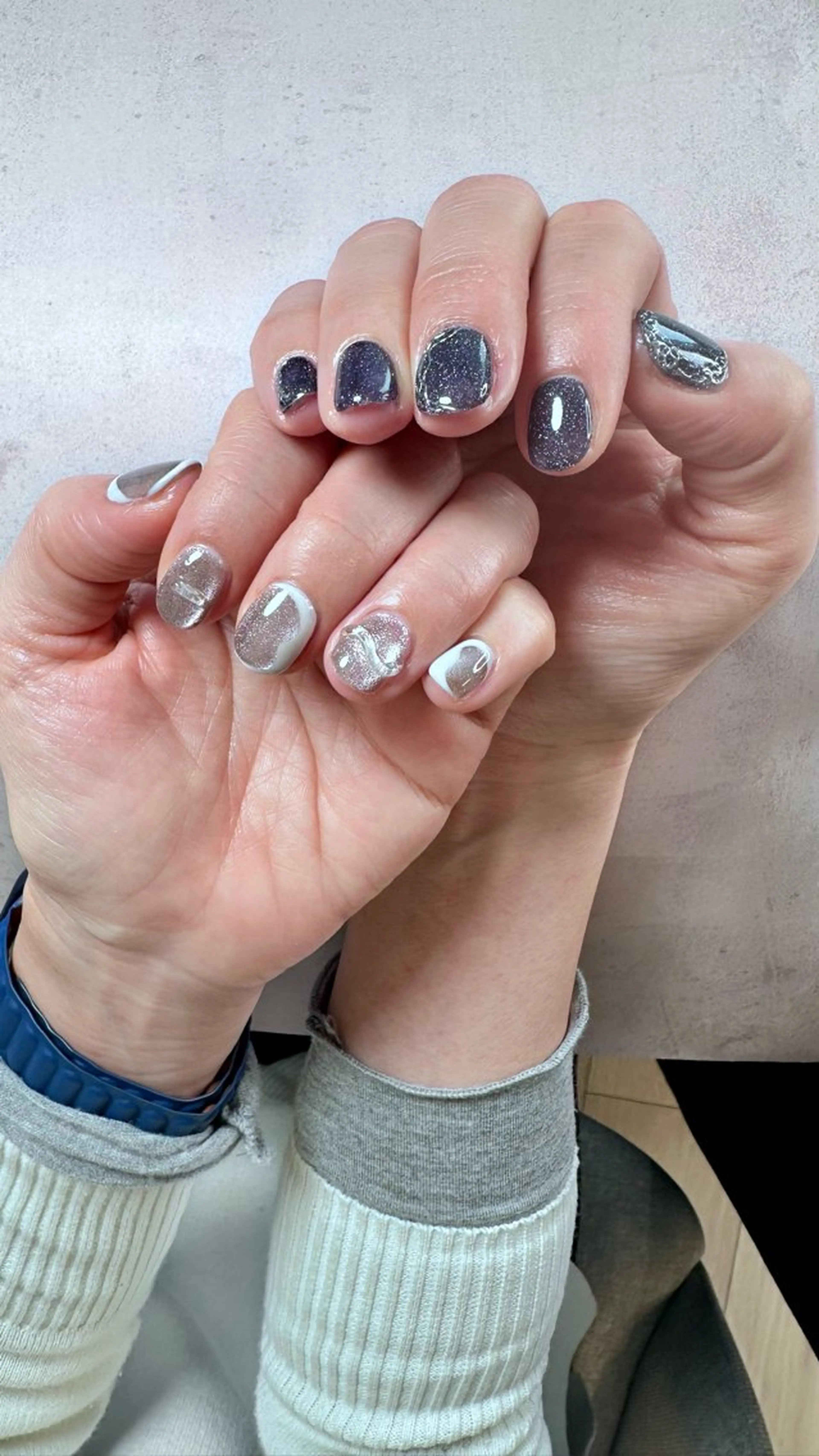 ネイル ニュアンスネイル ハンドネイル ハンドケア Atelier Ariのネイルデザイン