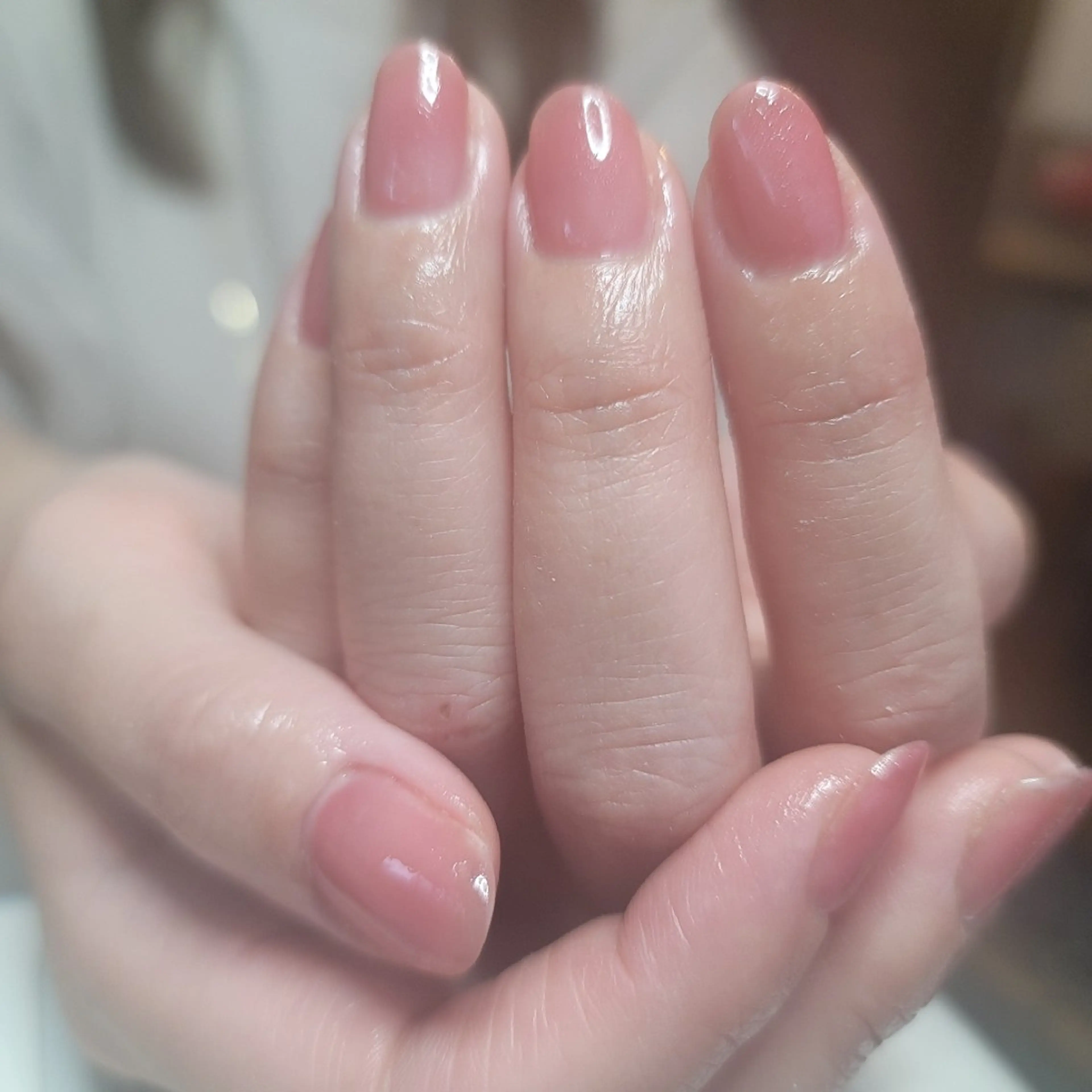 ネイル ワンカラーネイル ピンク 春ネイル ハンドネイル minion蕨所属・minion 蕨のネイルデザイン