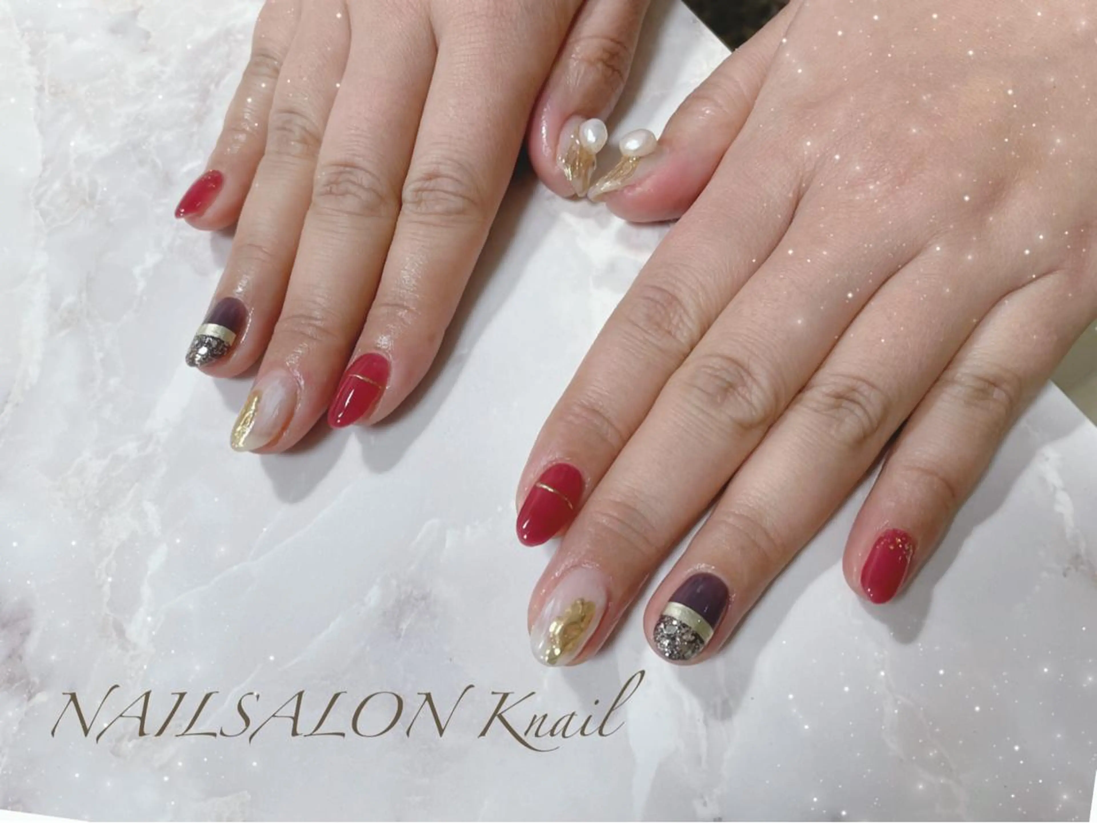 ネイル ハンドネイル NAILSALON Knail所属・Knail Mieのネイルデザイン