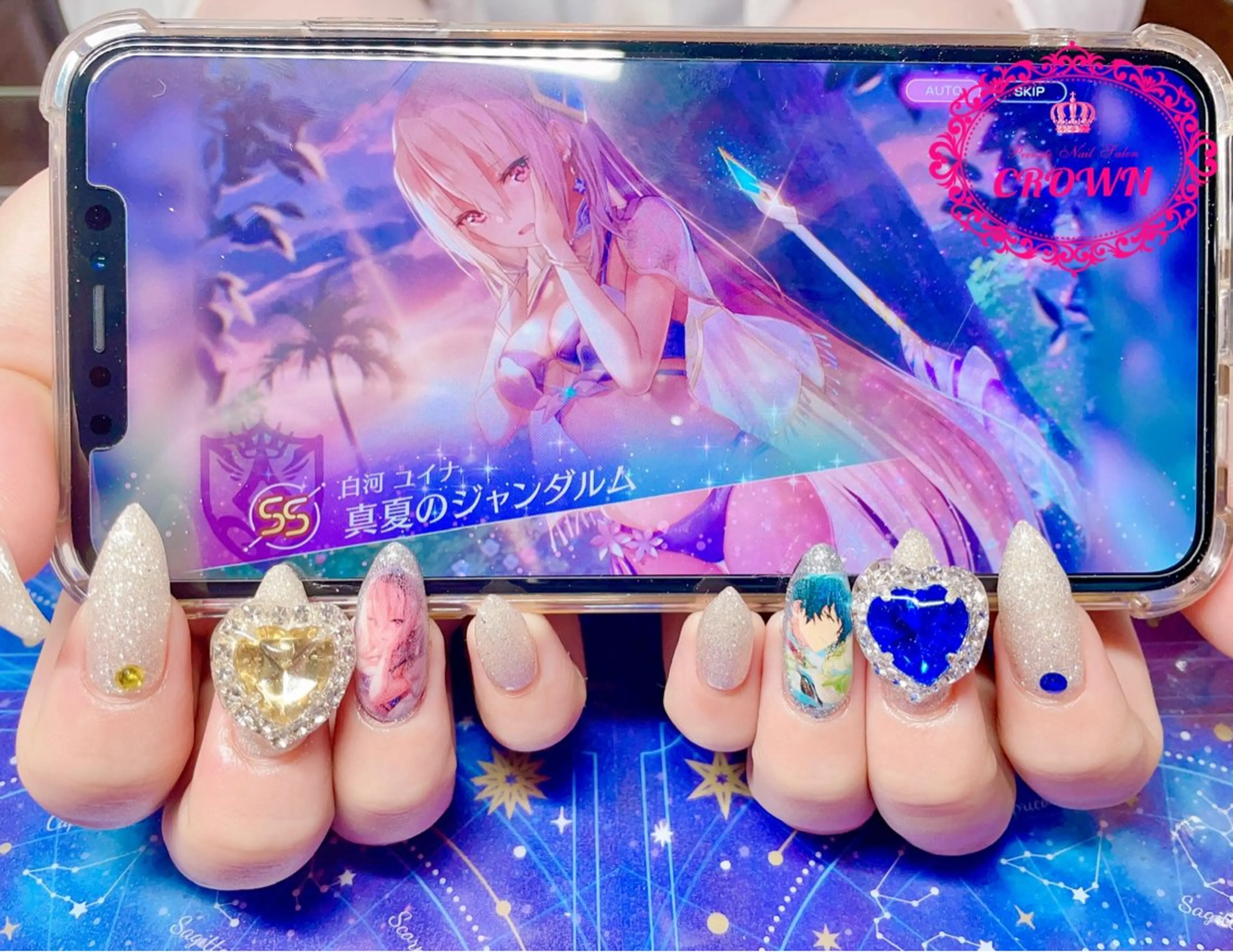 ネイル CROWN プライベートサロンのネイルデザイン