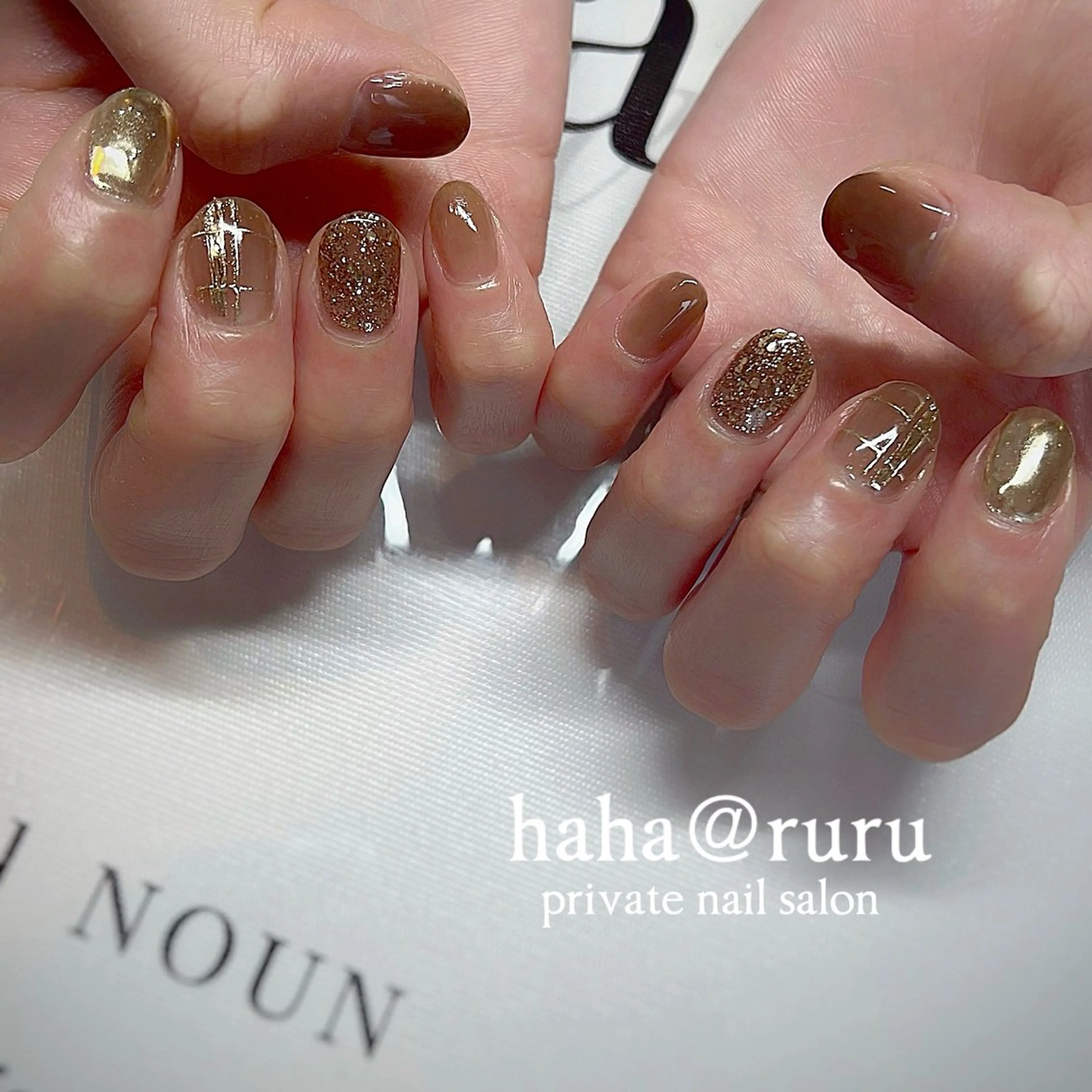 ネイル haha@ ruruのネイルデザイン